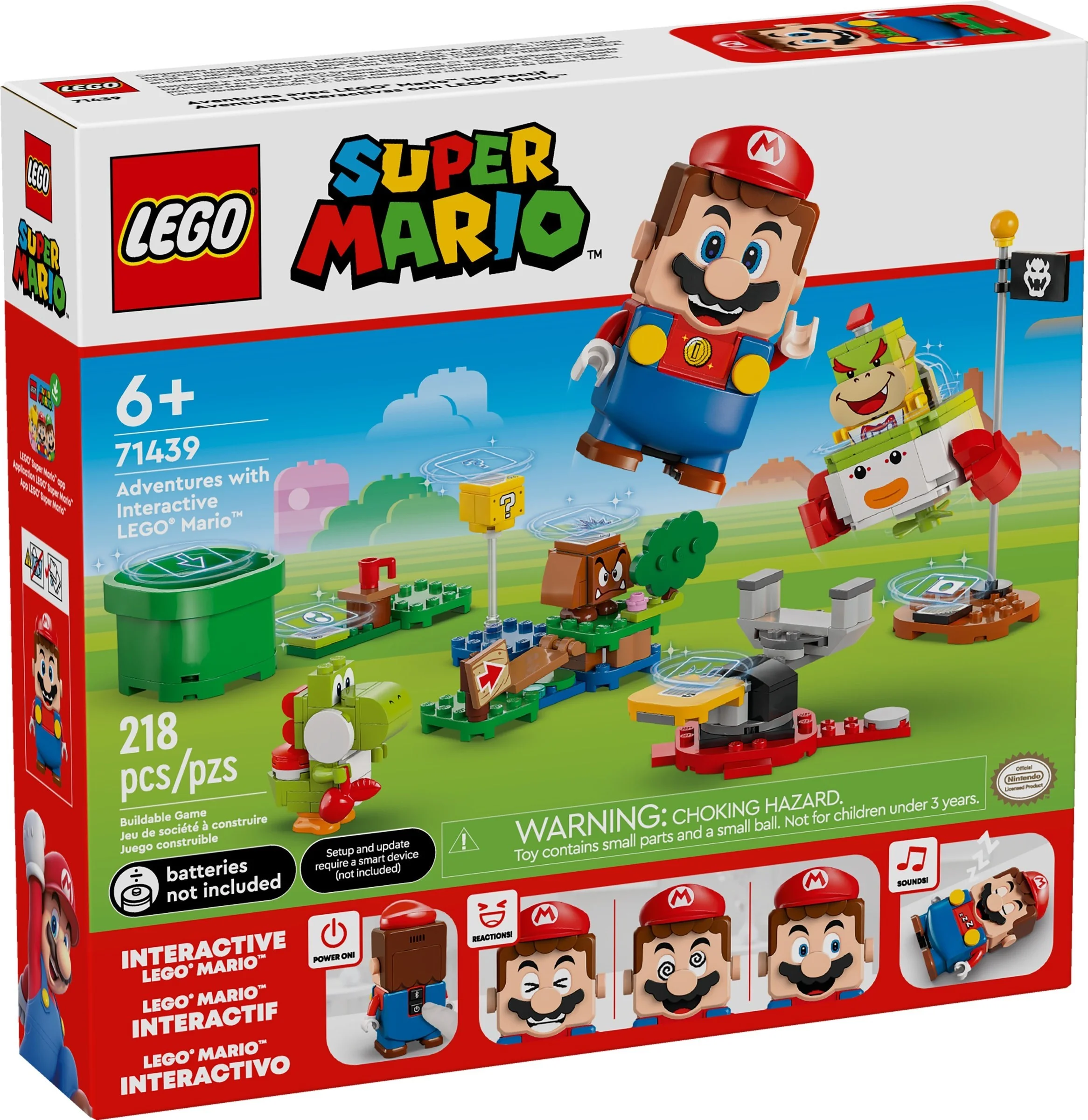LEGO® 71439 LEGO Super Mario Przygody z interaktywną figurką LEGO® Mario™ - zdjęcie 2