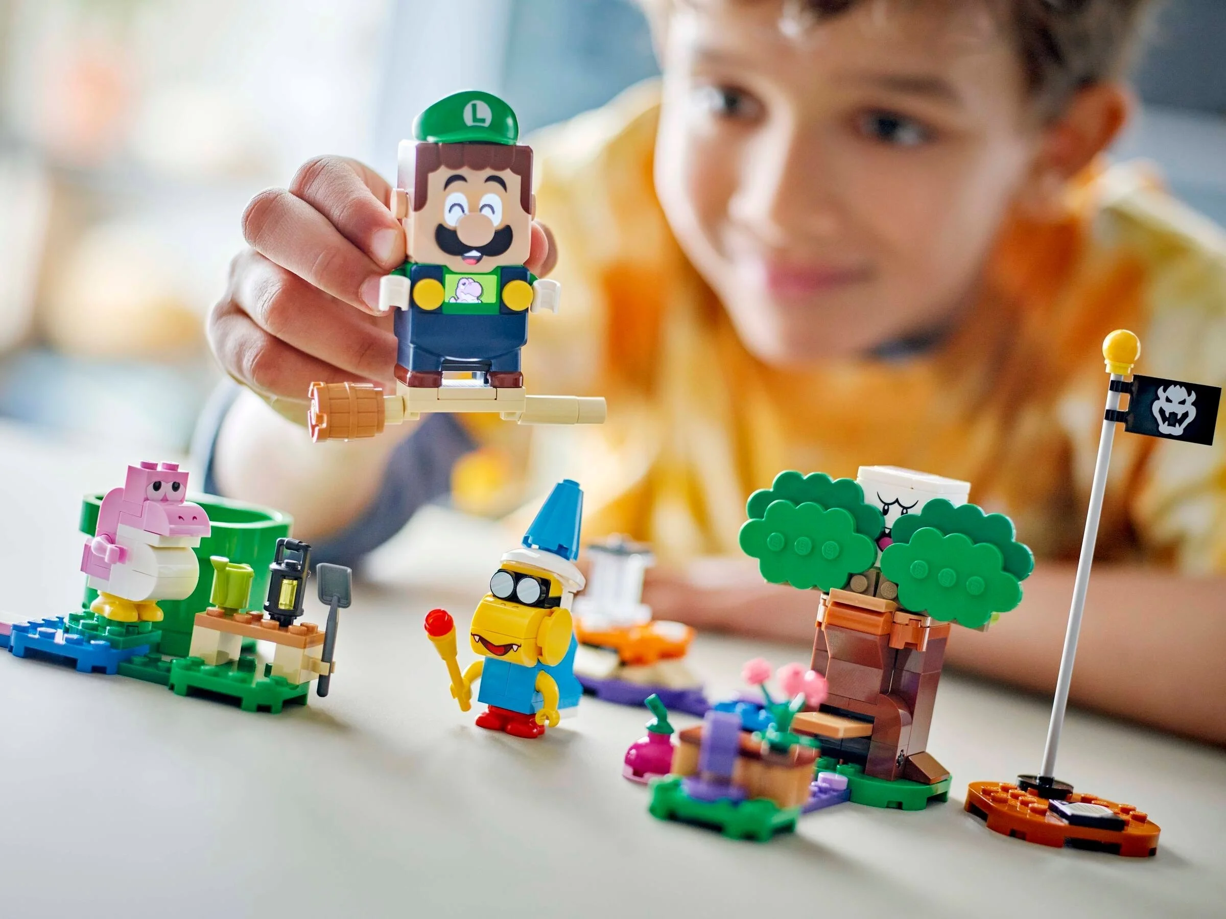 LEGO® 71440 LEGO Super Mario Przygody z interaktywną figurką LEGO® Luigi™ - zdjęcie 5