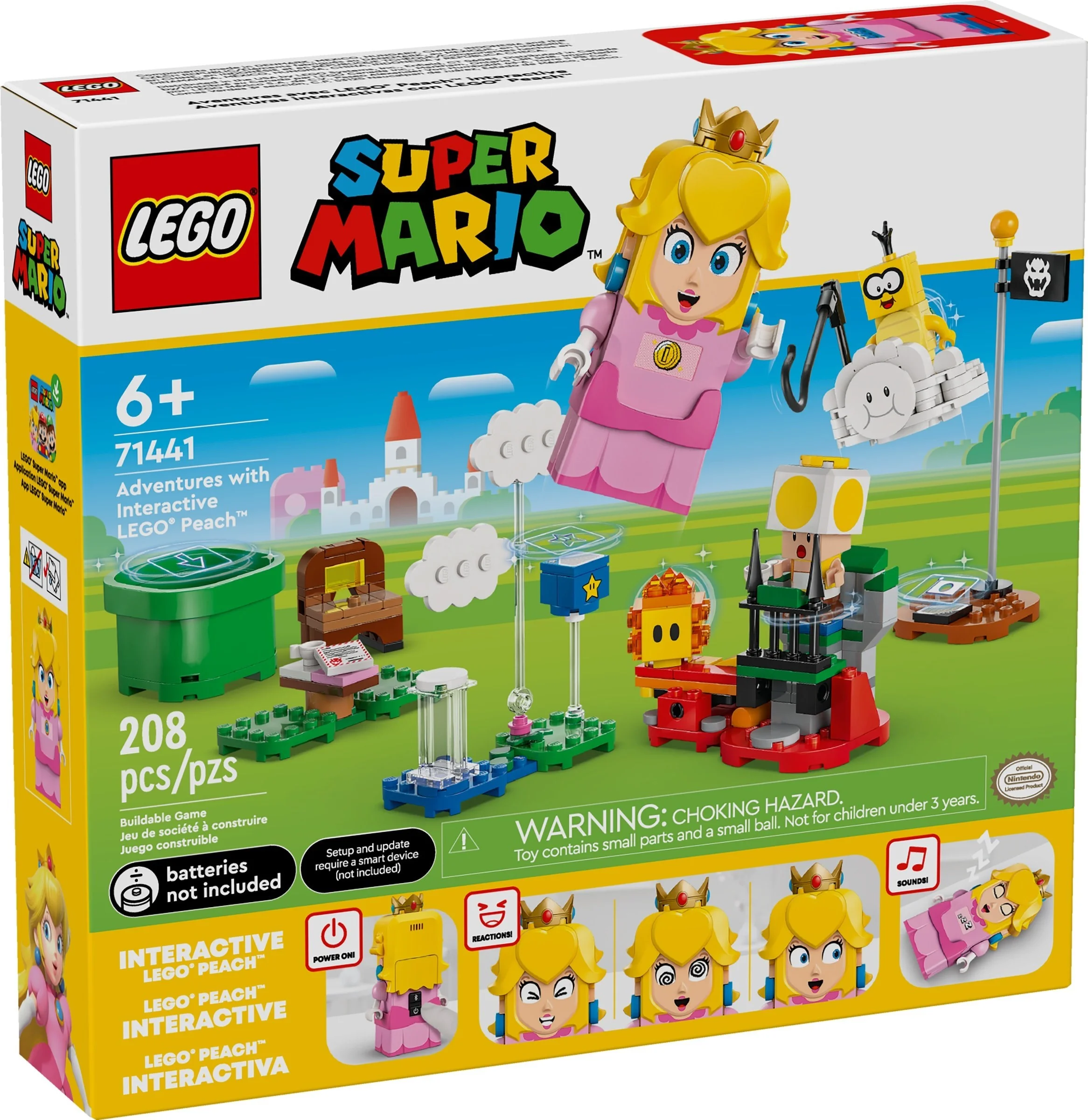 LEGO® 71441 LEGO Super Mario Przygody z interaktywną figurką LEGO® Peach™ - zdjęcie 2