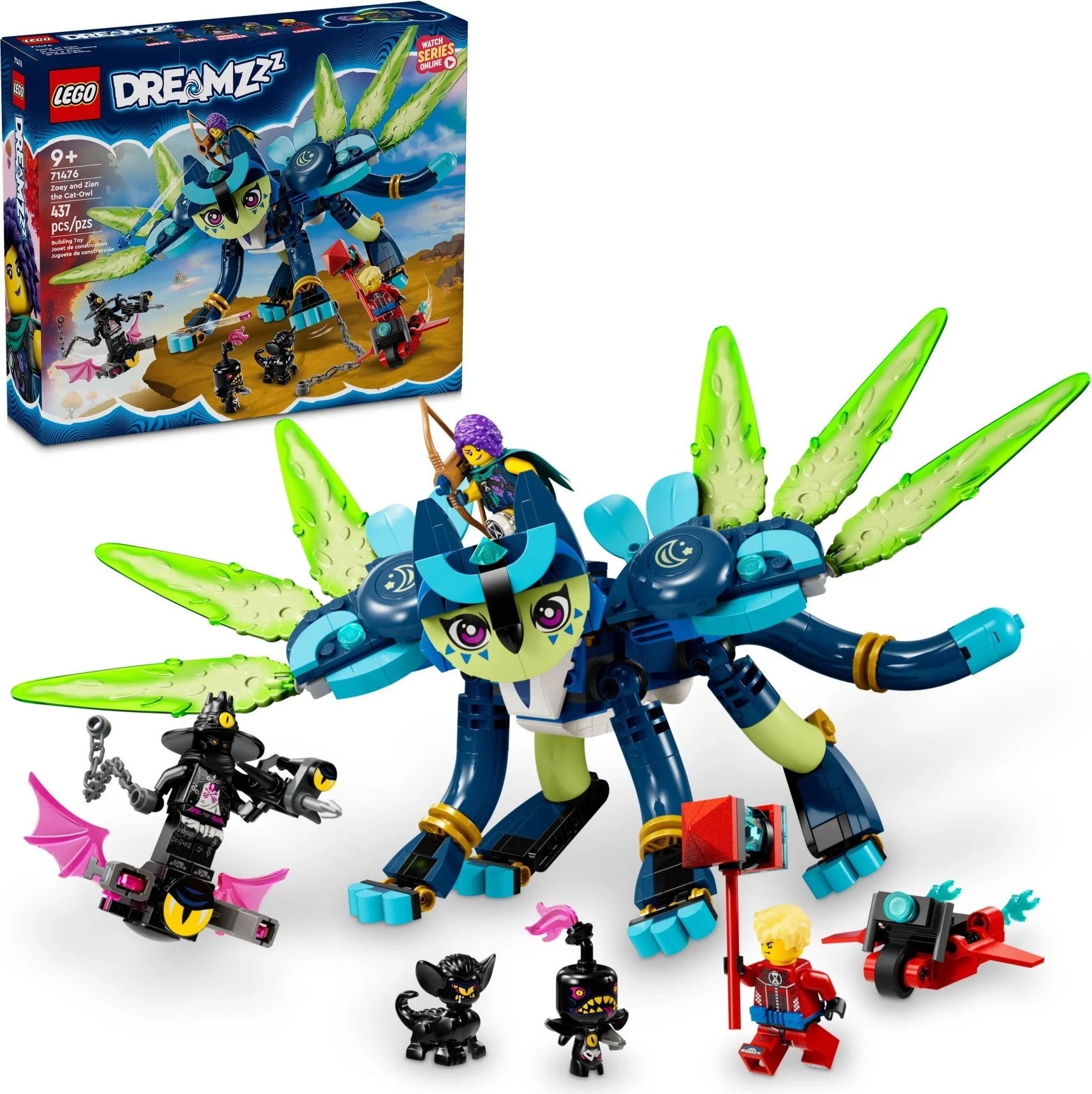 LEGO® 71476 Zoey i sowokot Zian - zdjęcie 2