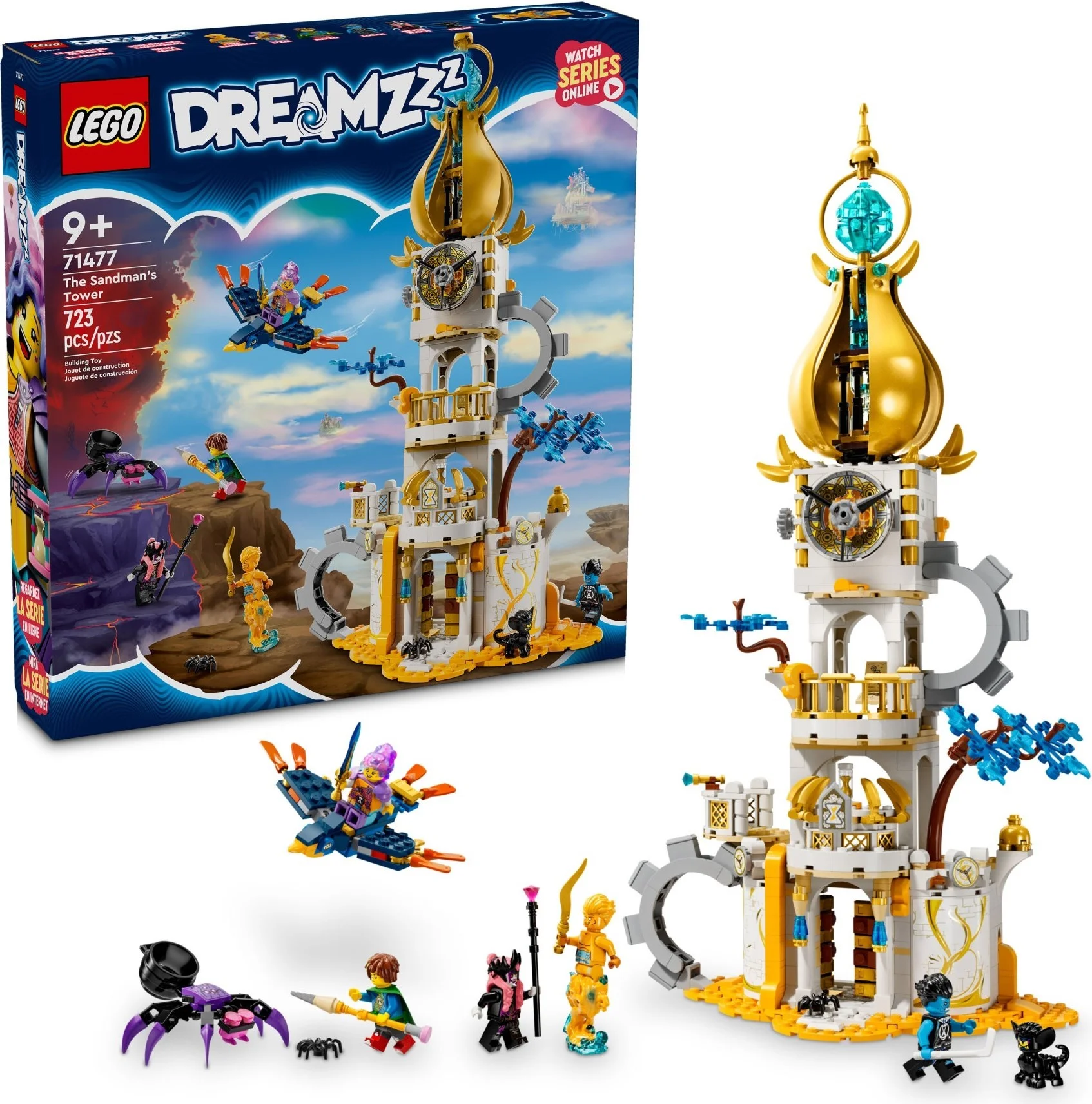 LEGO® 71477 Wieża Piaskina Sandmana Pająk Ptak - zdjęcie 2