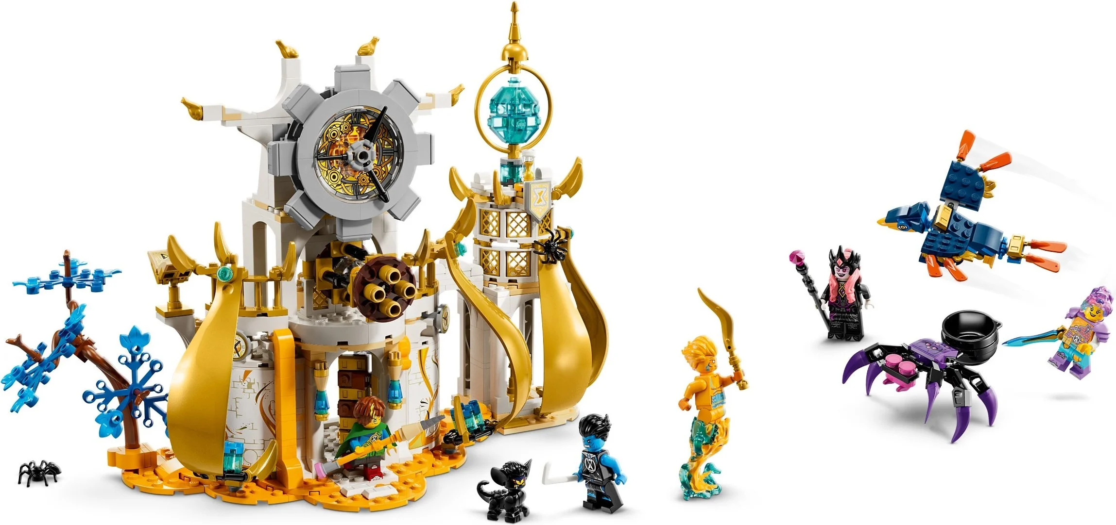 LEGO® 71477 Wieża Piaskina Sandmana Pająk Ptak - zdjęcie 4