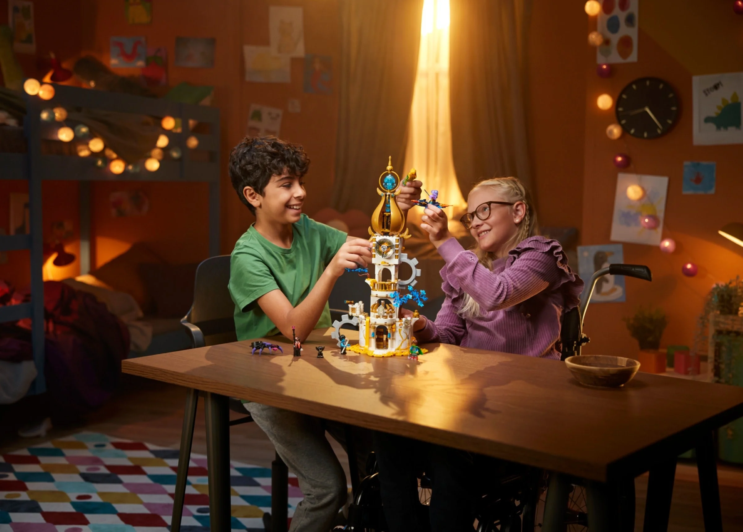 LEGO® 71477 Wieża Piaskina Sandmana Pająk Ptak - zdjęcie 7