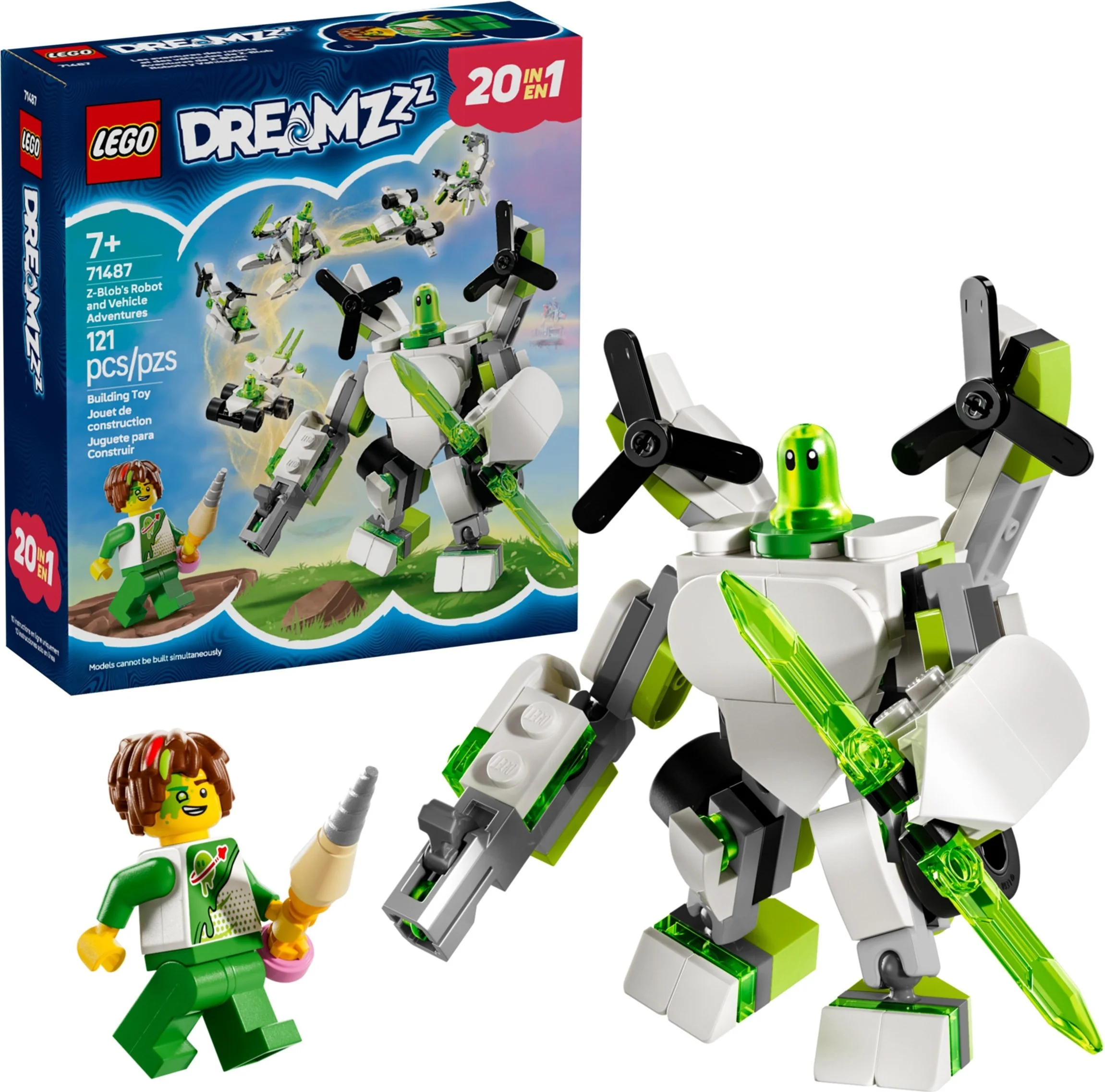 LEGO® 71487 Przygody Z-Bloba — roboty i pojazdy - zdjęcie 3