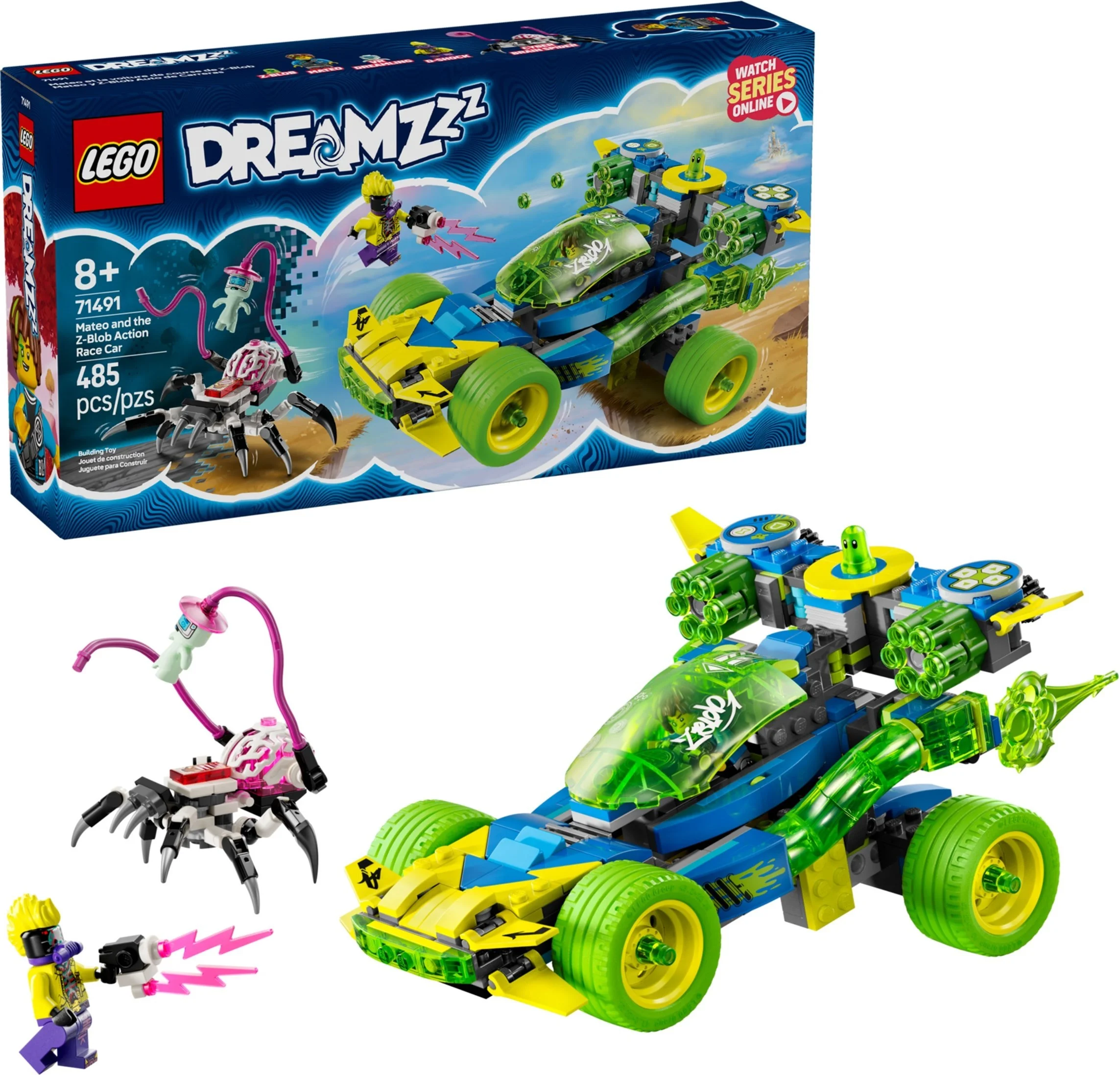 LEGO® 71491 Samochód wyścigowy Mateo i Z - Bloba - zdjęcie 4