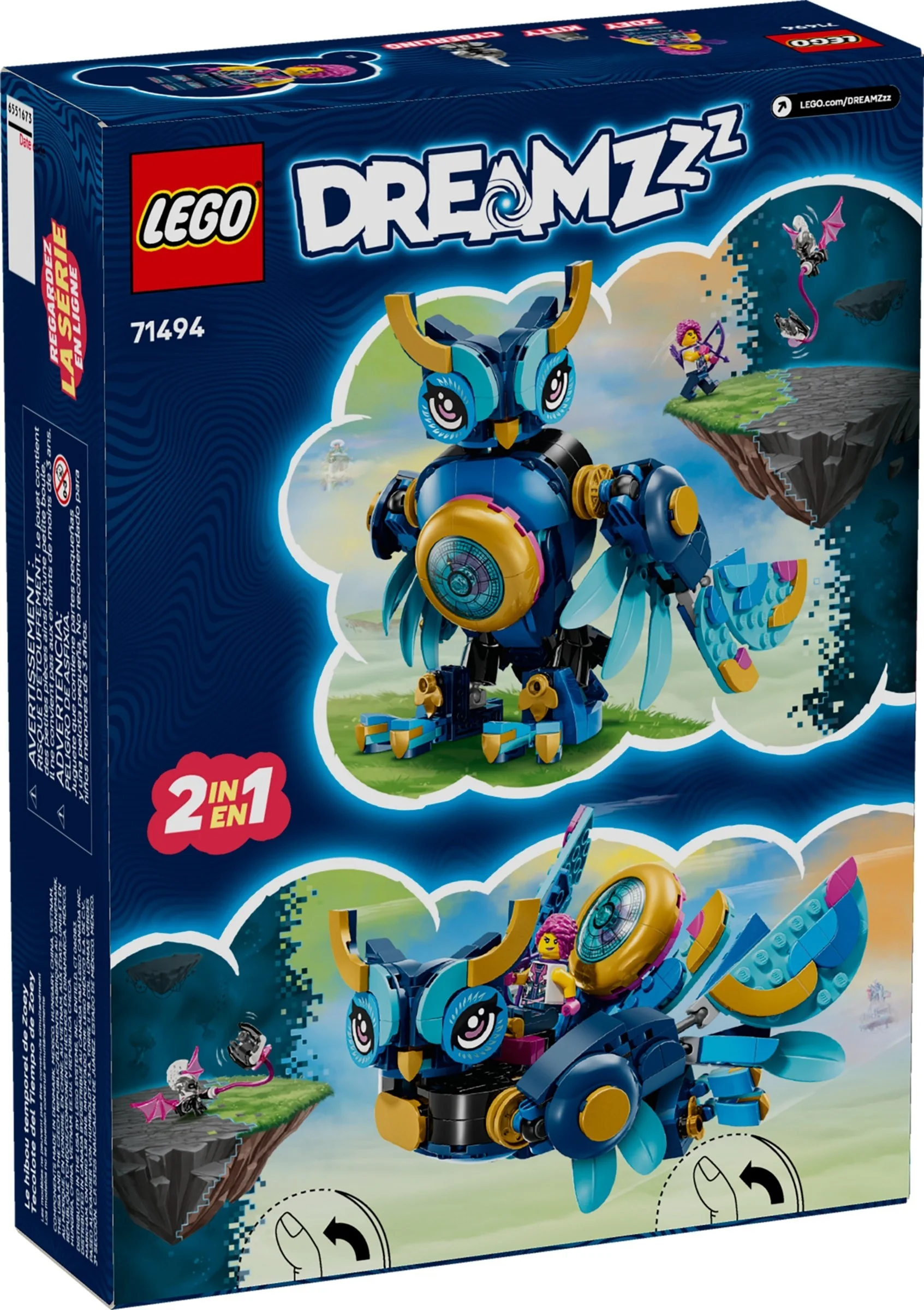LEGO® 71494 Sowa czasu Zoey - zdjęcie 2