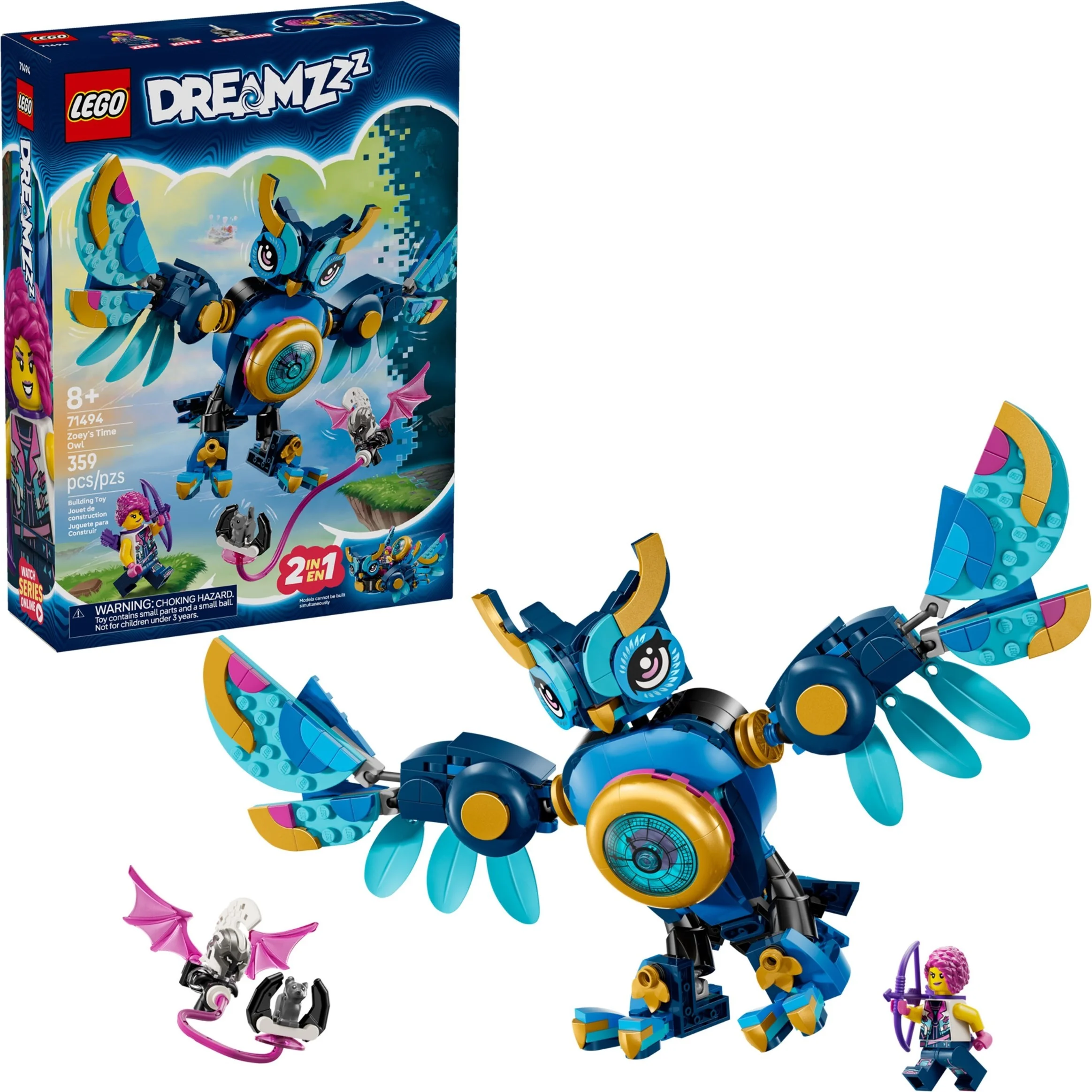 LEGO® 71494 Sowa czasu Zoey - zdjęcie 3