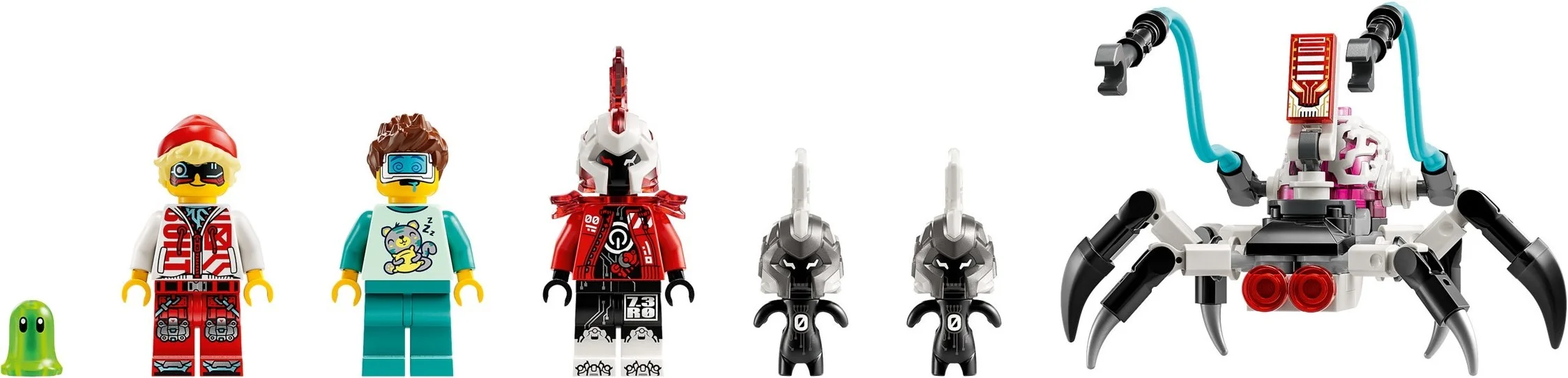 LEGO® 71497 Tygrysi mech Coopera i hot rod Zero - zdjęcie 9