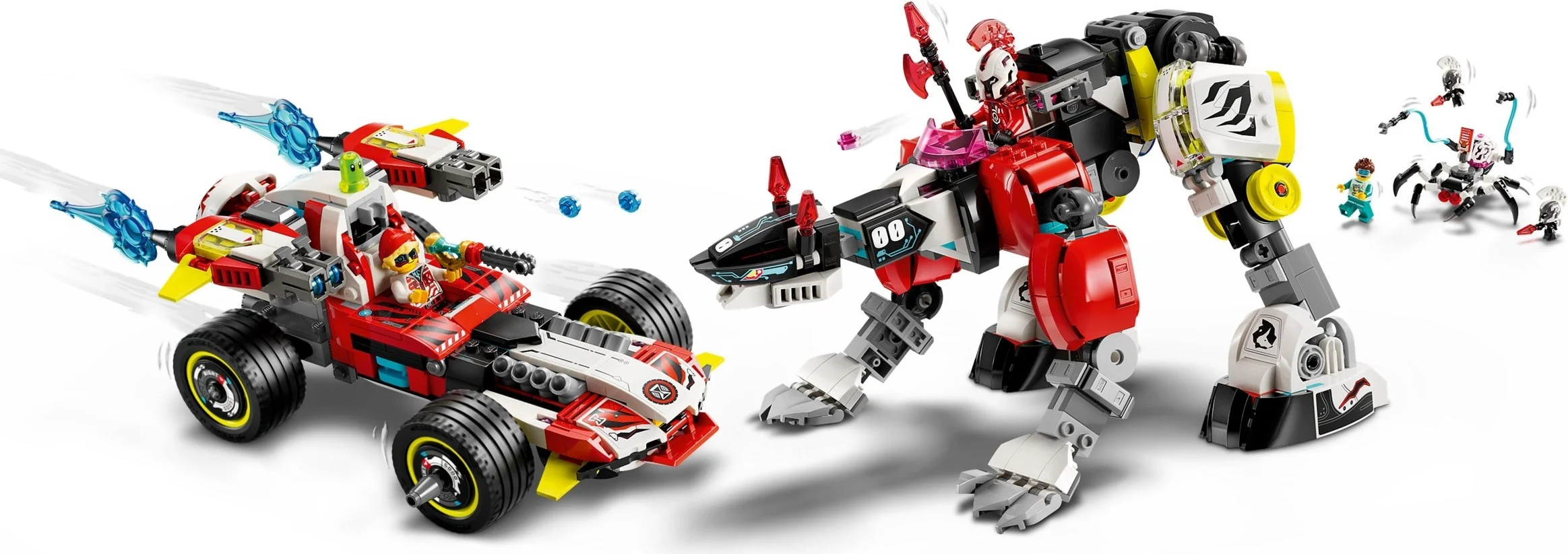 LEGO® 71497 Tygrysi mech Coopera i hot rod Zero - zdjęcie 11