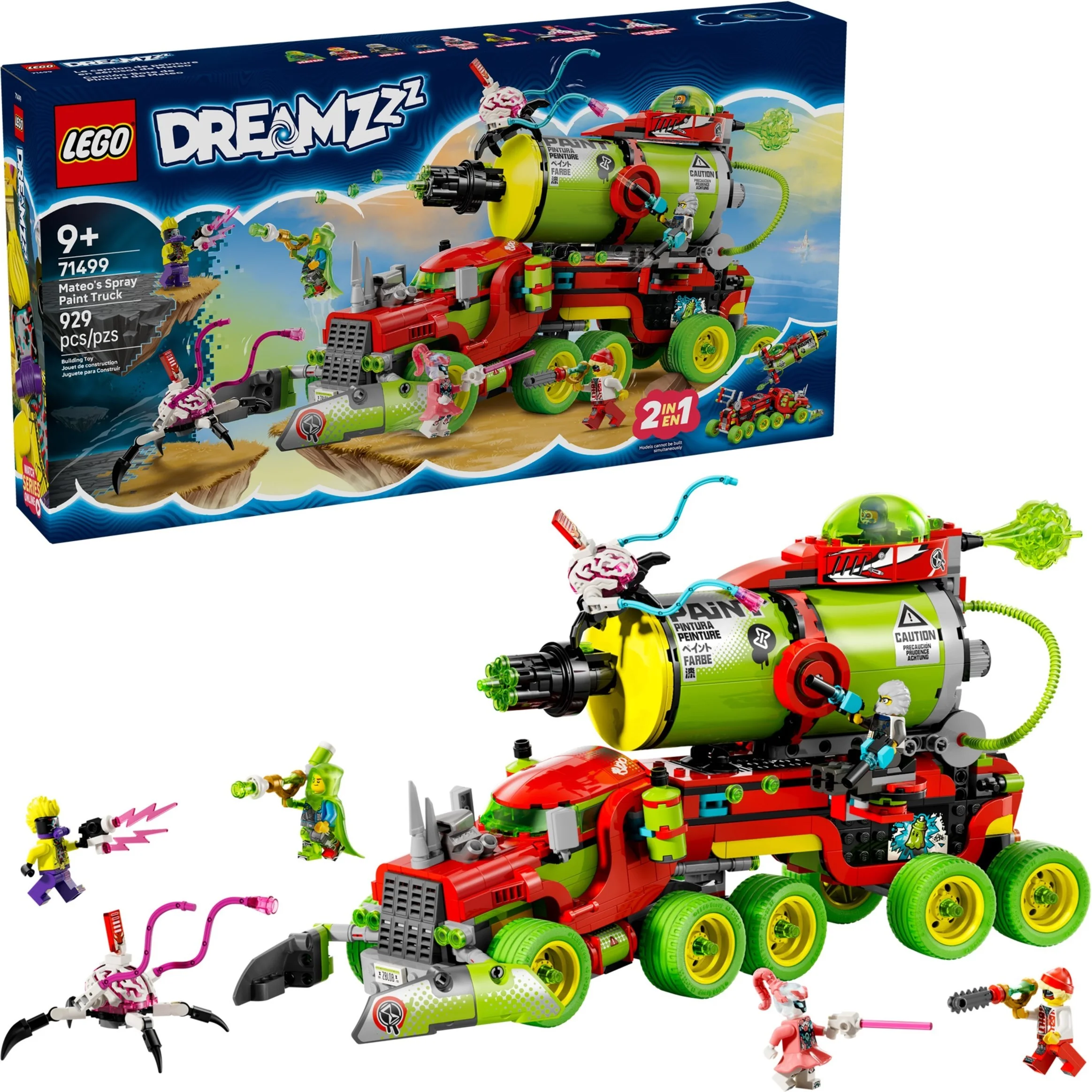 LEGO® 71499 Sprayowa ciężarówka Mateo - zdjęcie 4