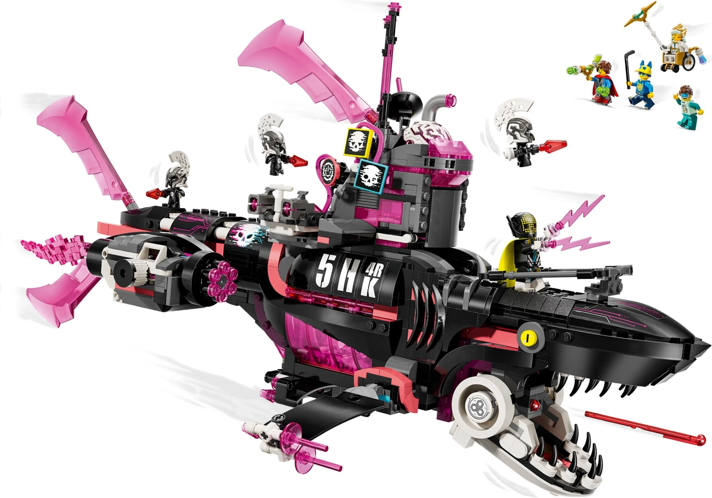 LEGO® 71500 LEGO DREAMZzz Koszmarny Rekinokręt podwodny - zdjęcie 8