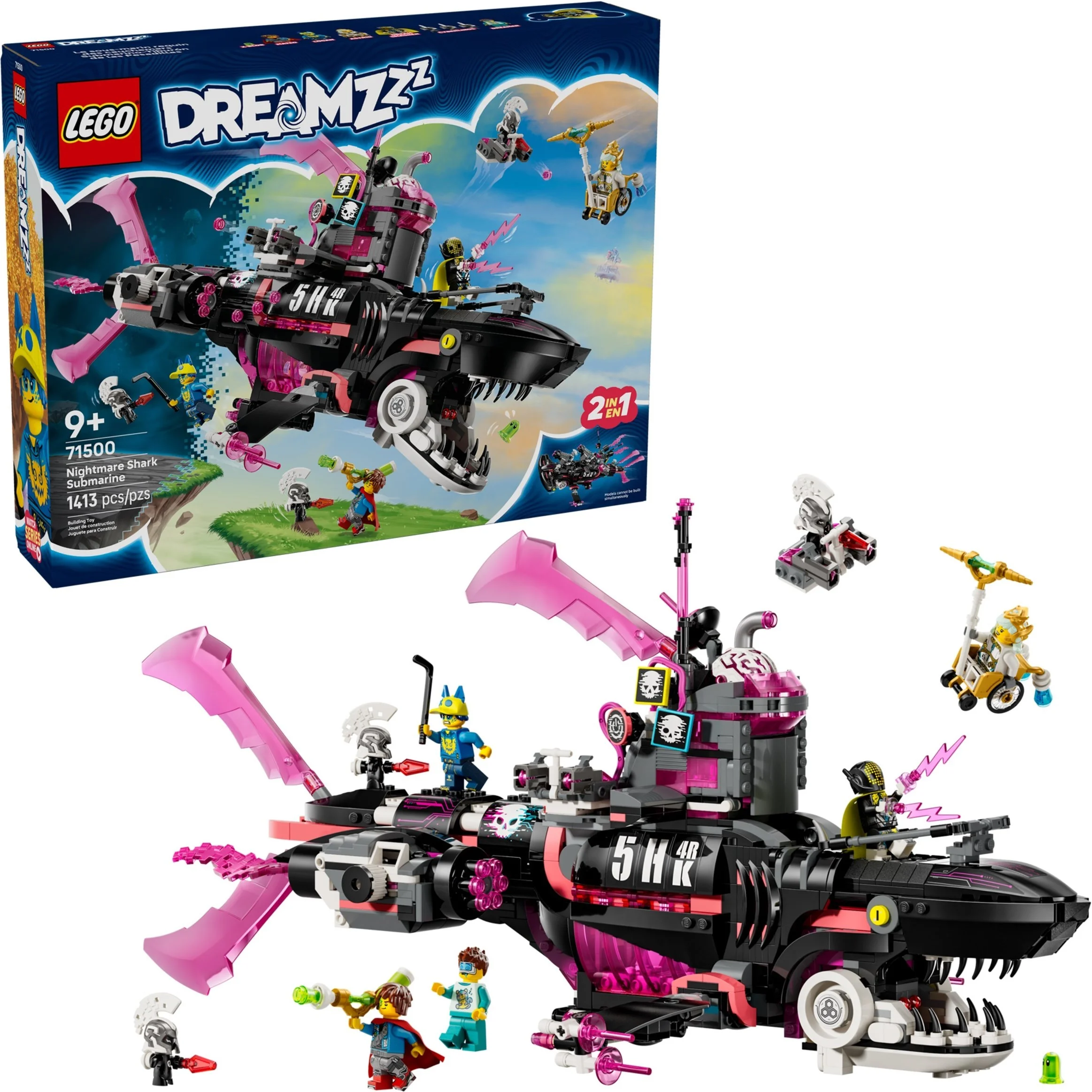 LEGO® 71500 LEGO DREAMZzz Koszmarny Rekinokręt podwodny - zdjęcie 10