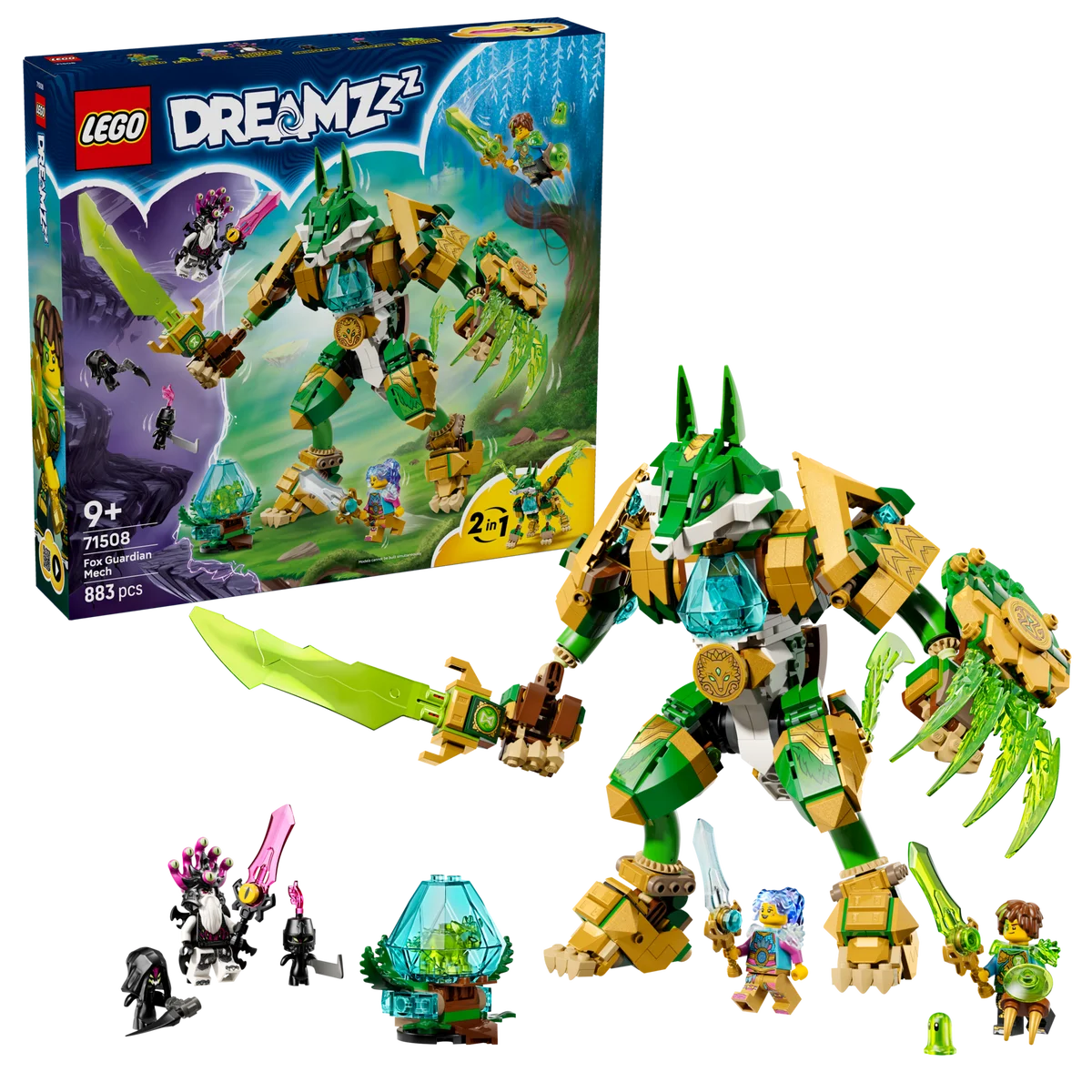 LEGO® 71508 LEGO DREAMZzz Lisi mech-strażnik - zdjęcie 4