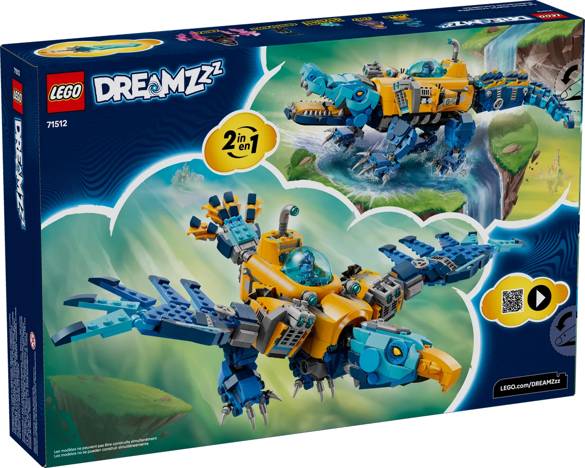 LEGO® 71512 LEGO DREAMZzz Krokodylołódź podwodna - zdjęcie 5