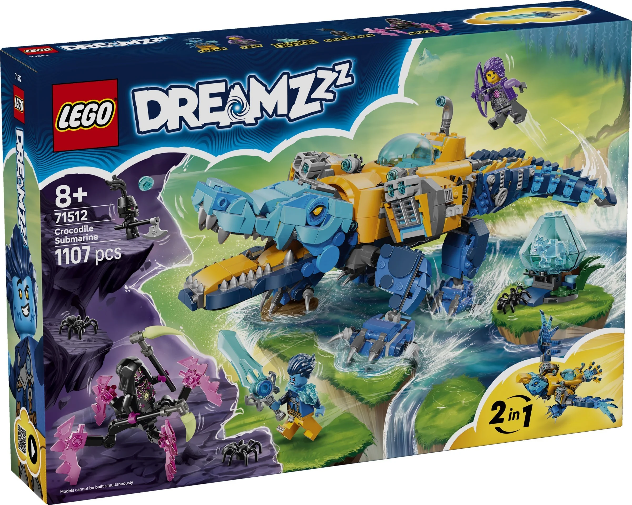 LEGO® 71512 LEGO DREAMZzz Krokodylołódź podwodna - zdjęcie 20