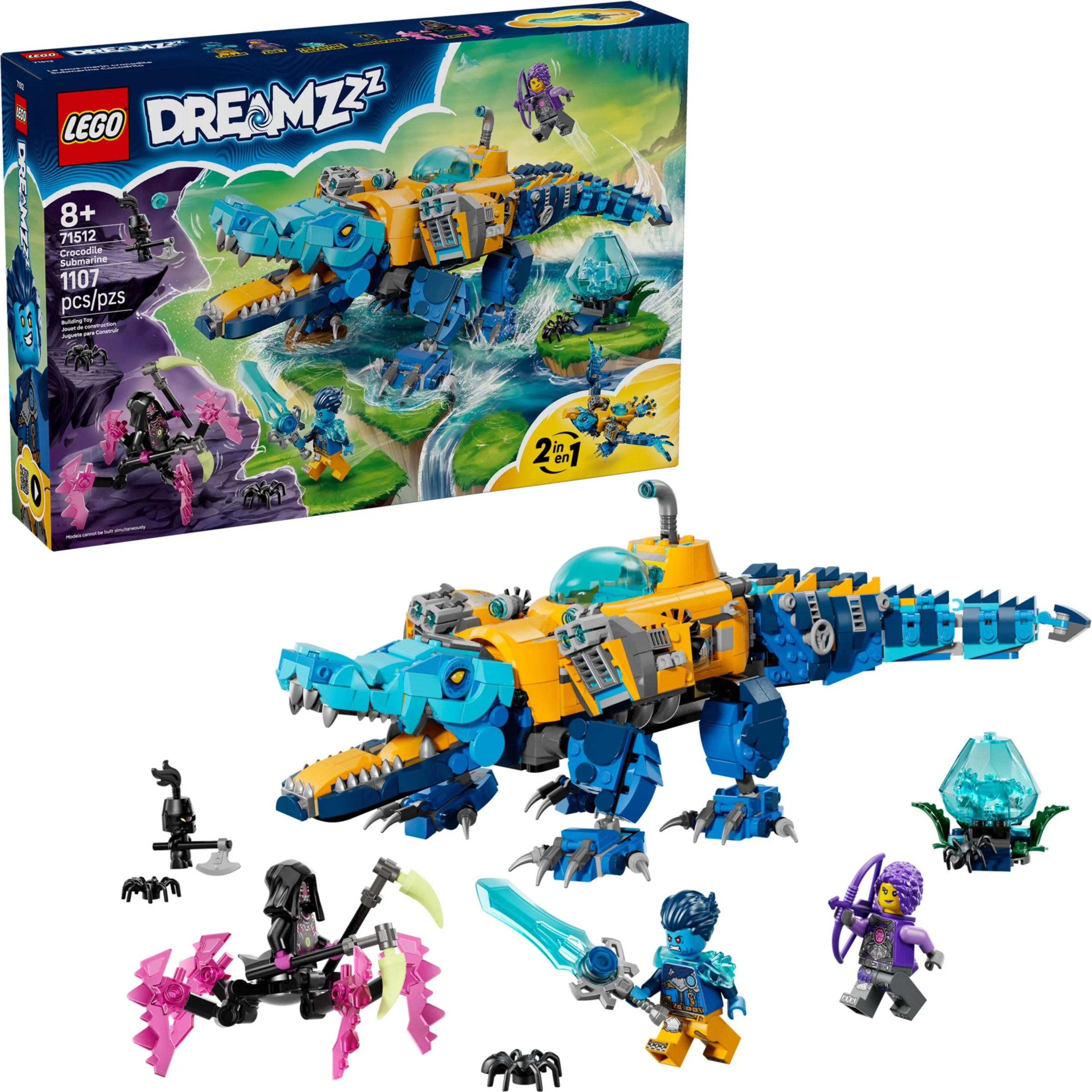 LEGO® 71512 LEGO DREAMZzz Krokodylołódź podwodna - zdjęcie 25