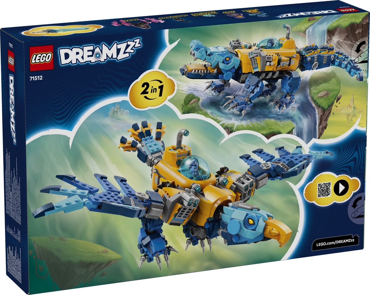 LEGO® 71512 Krokodylołódź podwodna - zdjęcie 4