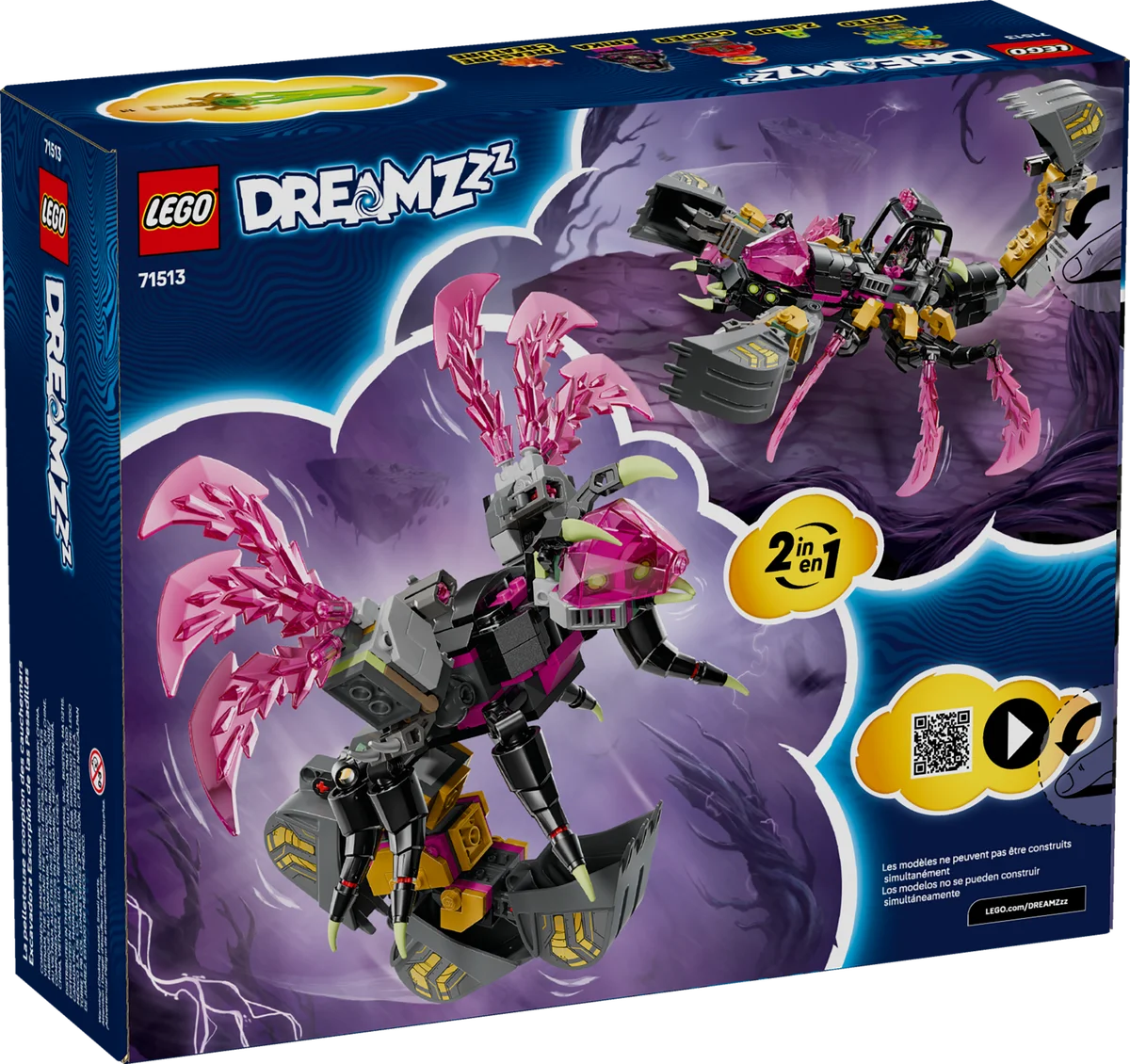 LEGO® 71513 LEGO DREAMZzz Koszmarna skorpionowa koparka - zdjęcie 8