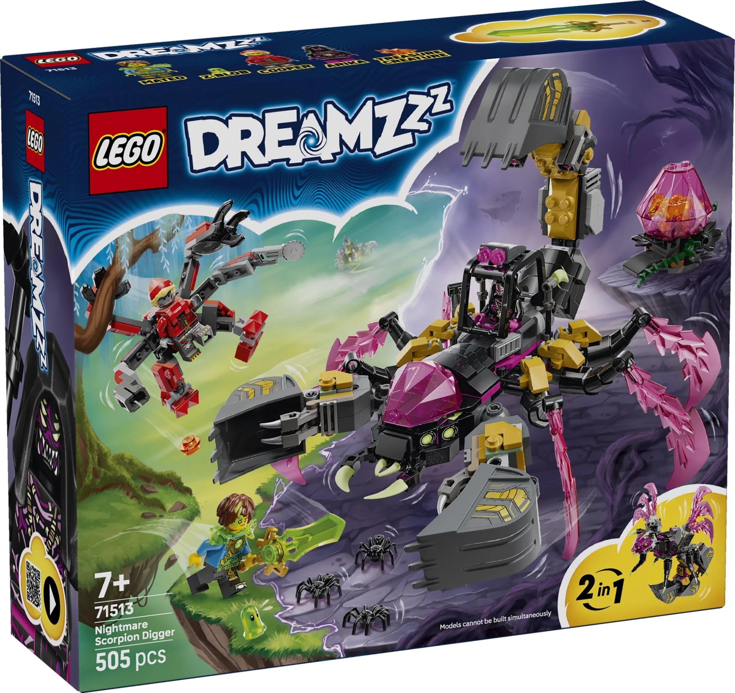 LEGO® 71513 LEGO DREAMZzz Koszmarna skorpionowa koparka - zdjęcie 23