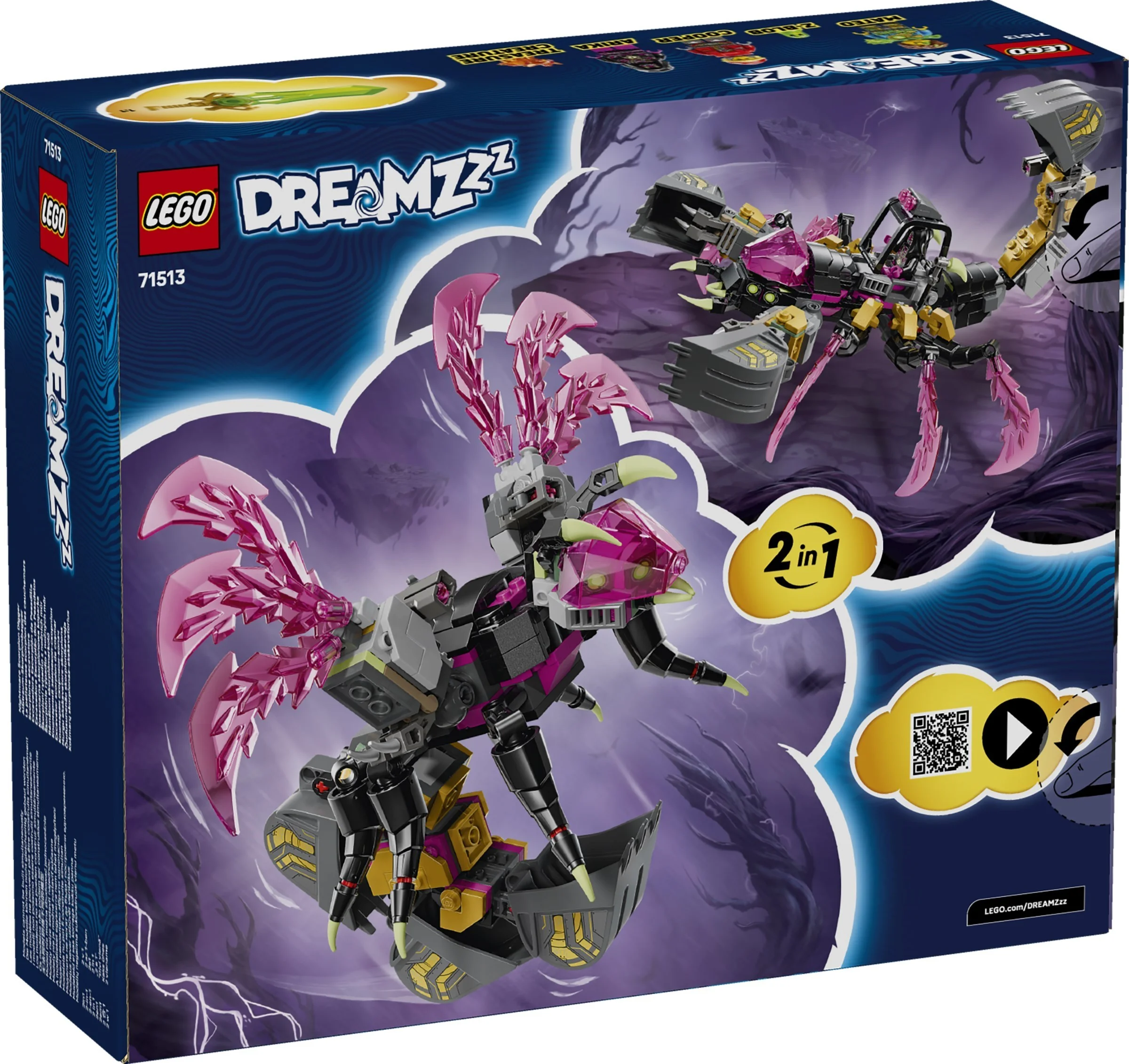 LEGO® 71513 LEGO DREAMZzz Koszmarna skorpionowa koparka - zdjęcie 25