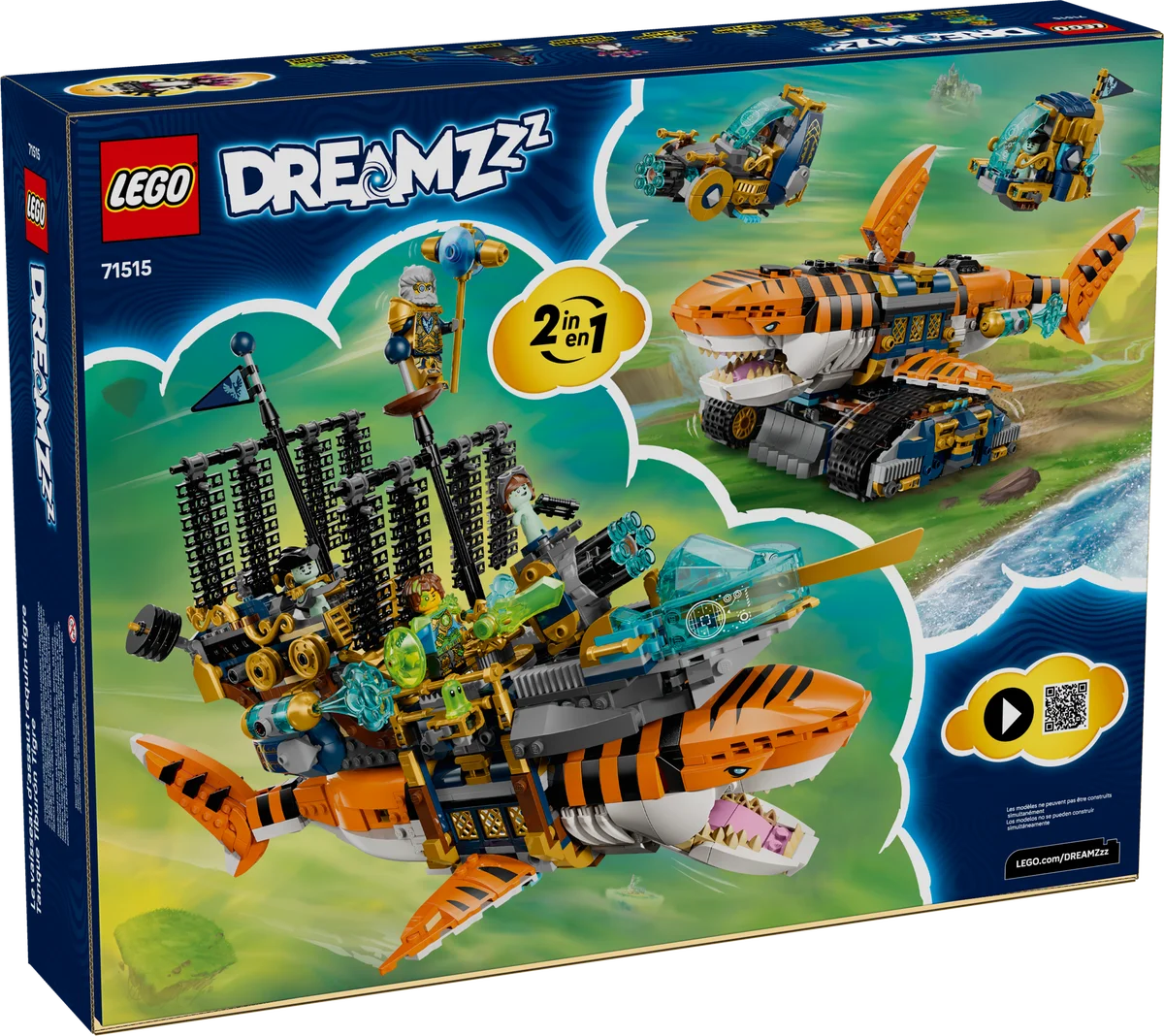 LEGO® 71515 LEGO DREAMZzz Rekinoczołg tygrysi - zdjęcie 7