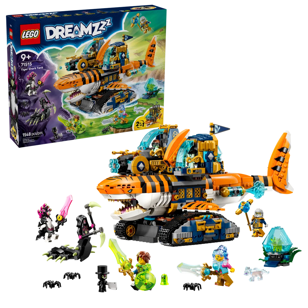 LEGO® 71515 LEGO DREAMZzz Rekinoczołg tygrysi - zdjęcie 13