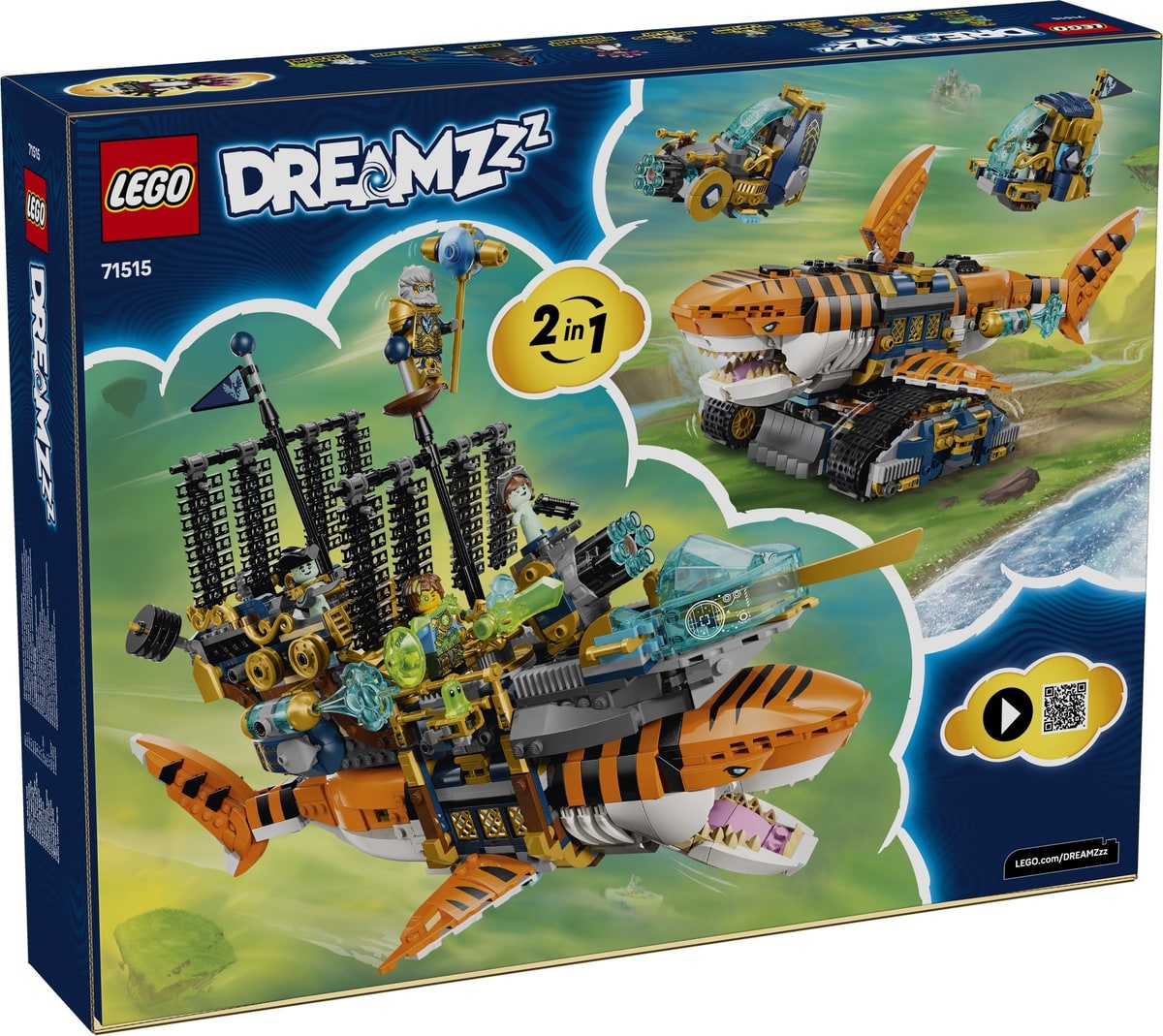 LEGO® 71515 Rekinoczołg tygrysi - zdjęcie 4