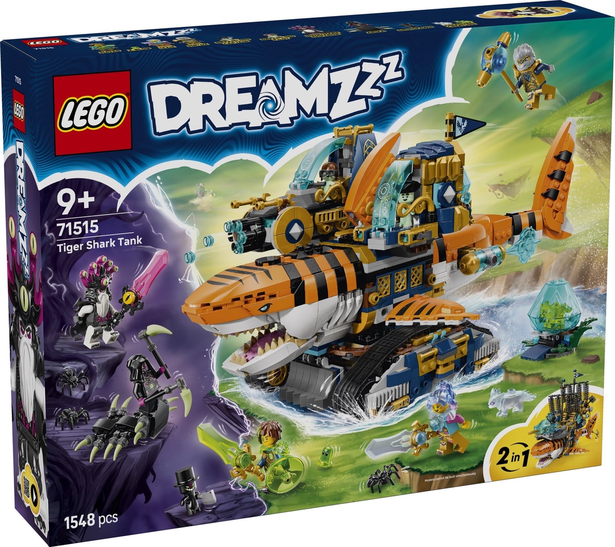 LEGO® 71515 Rekinoczołg tygrysi - zdjęcie 8
