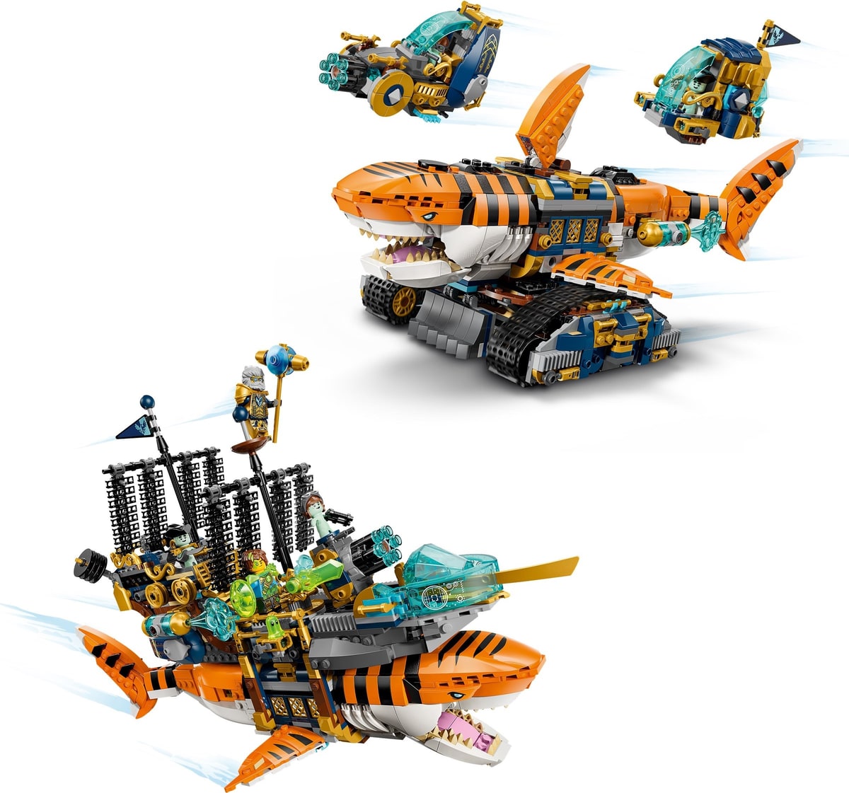 LEGO® 71515 Rekinoczołg tygrysi - zdjęcie 10