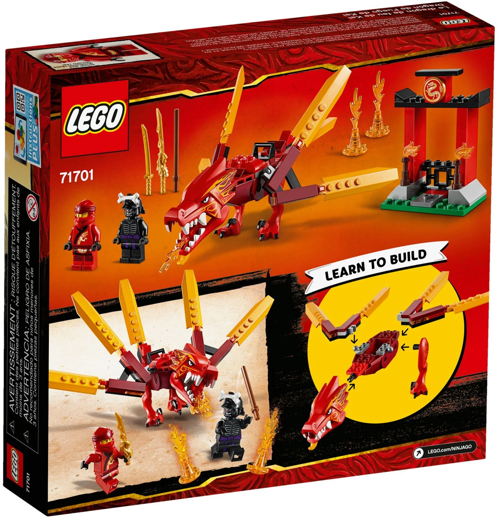 LEGO® 71701 Smok ognia Kaia - zdjęcie 5