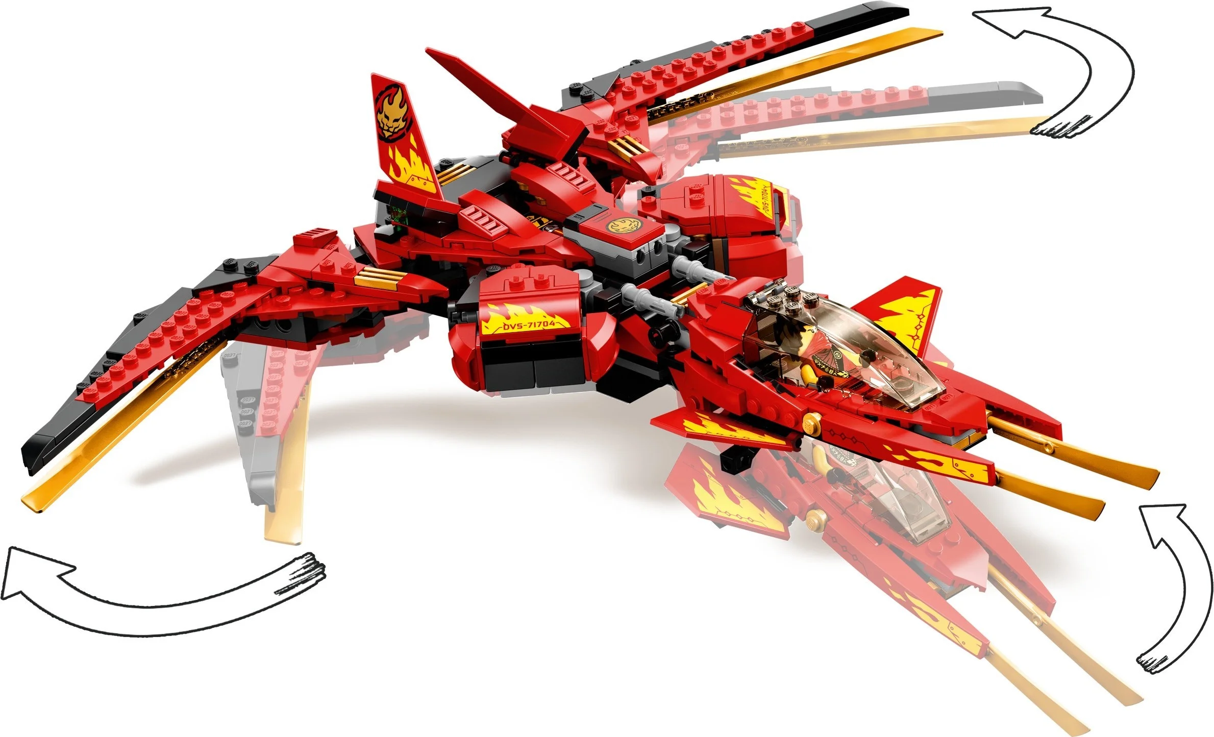 LEGO® 71704 Pojazd bojowy Kaia - zdjęcie 13