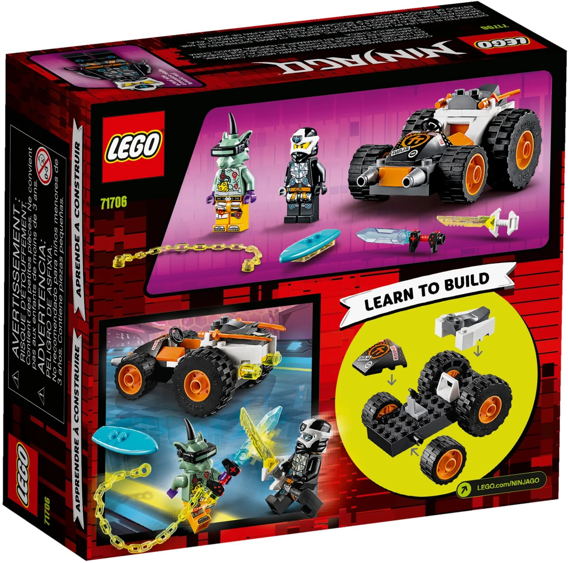 LEGO® 71706 Samochód Cole'a - zdjęcie 5
