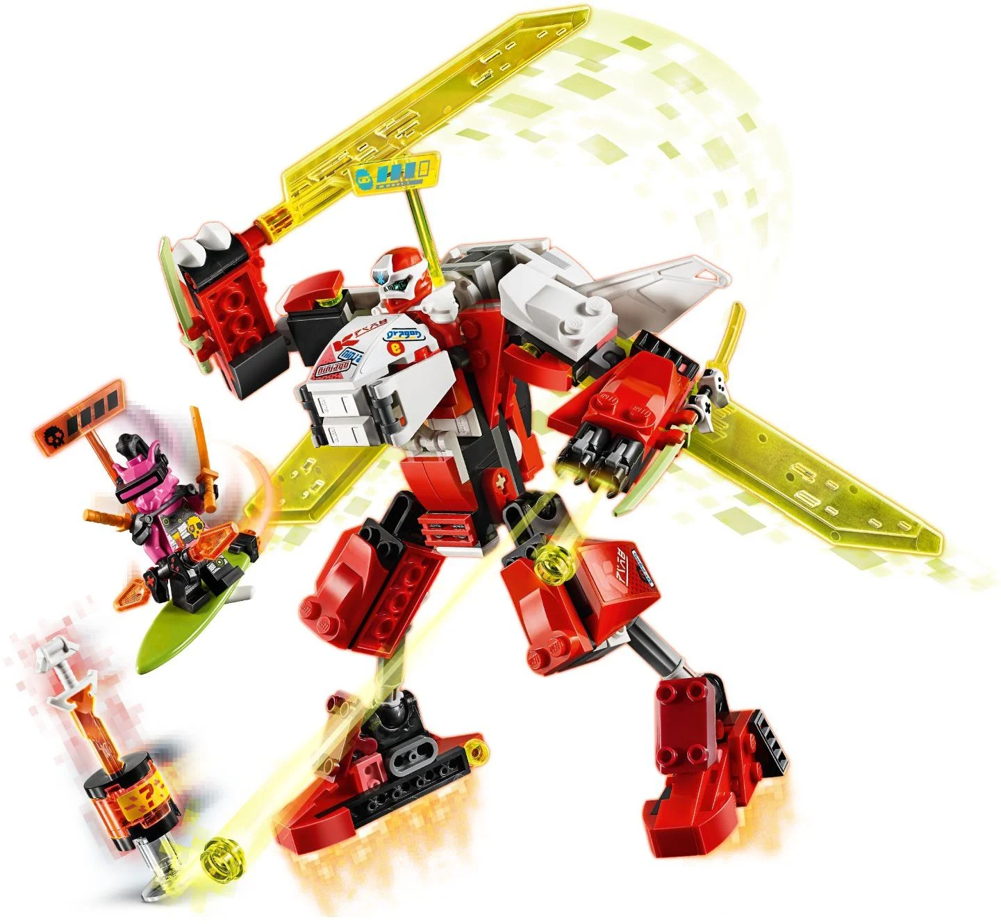LEGO® 71707 Robot odrzutowiec Kaia - zdjęcie 3