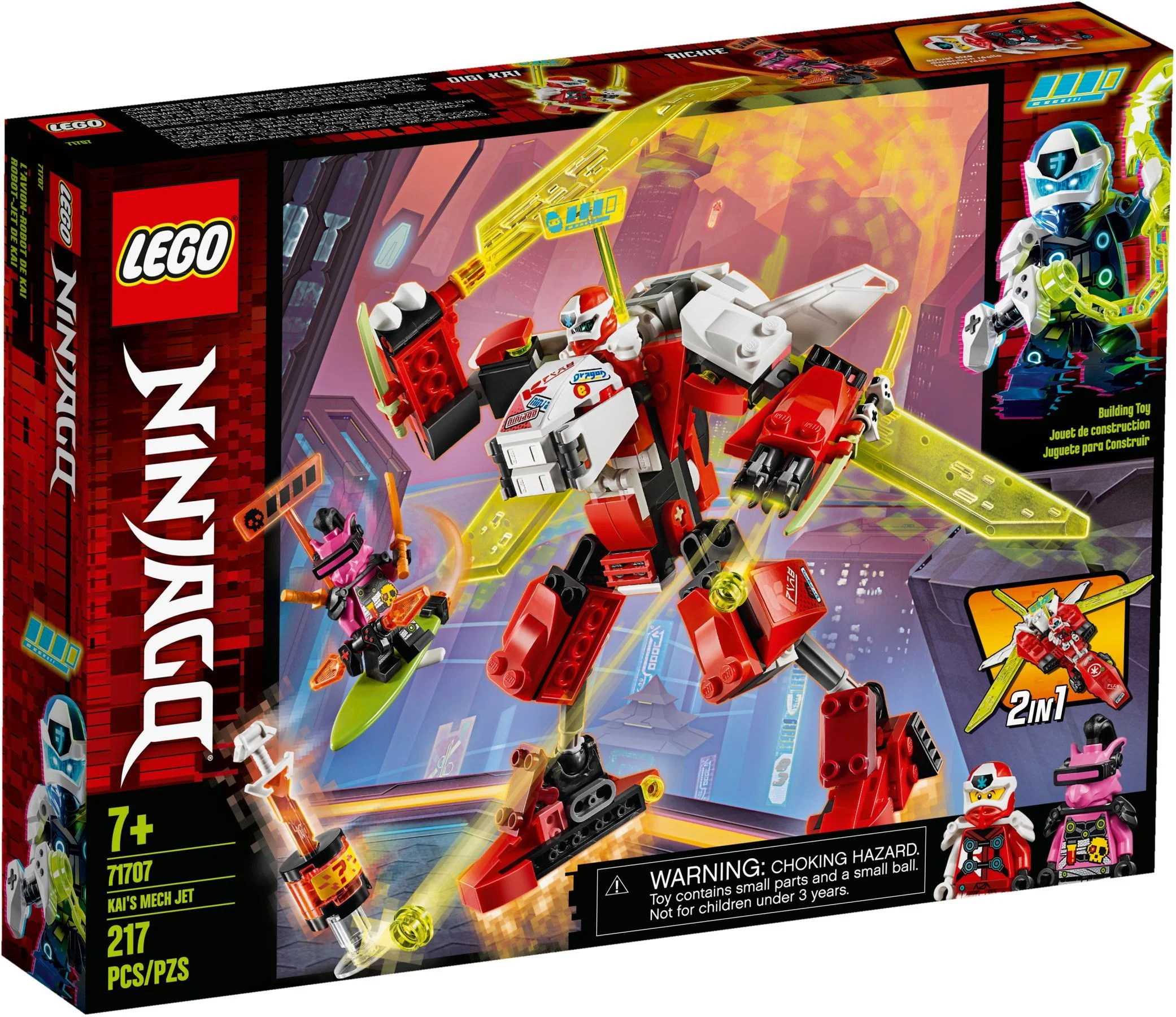 LEGO® 71707 Robot odrzutowiec Kaia - zdjęcie 1