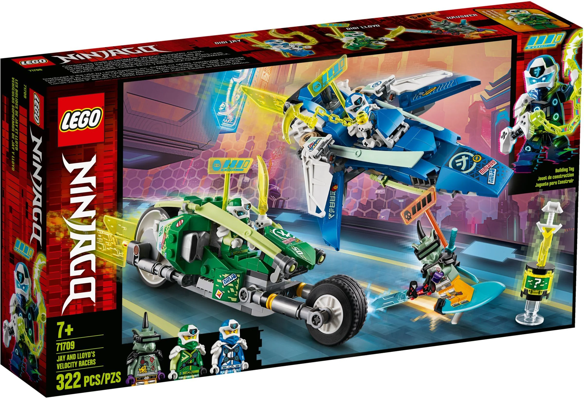 LEGO® 71709 Wyścigówki Jaya i Lloyda - zdjęcie 2