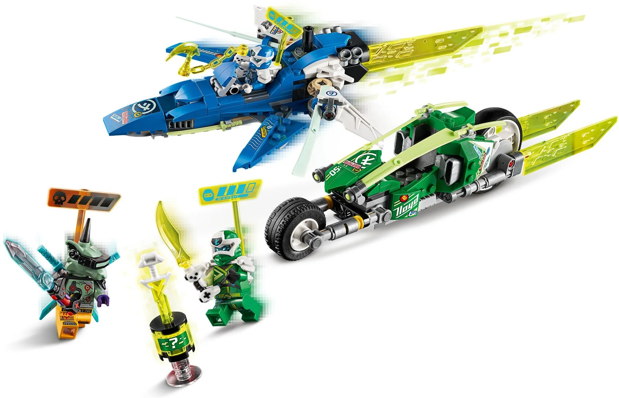 LEGO® 71709 Wyścigówki Jaya i Lloyda - zdjęcie 4