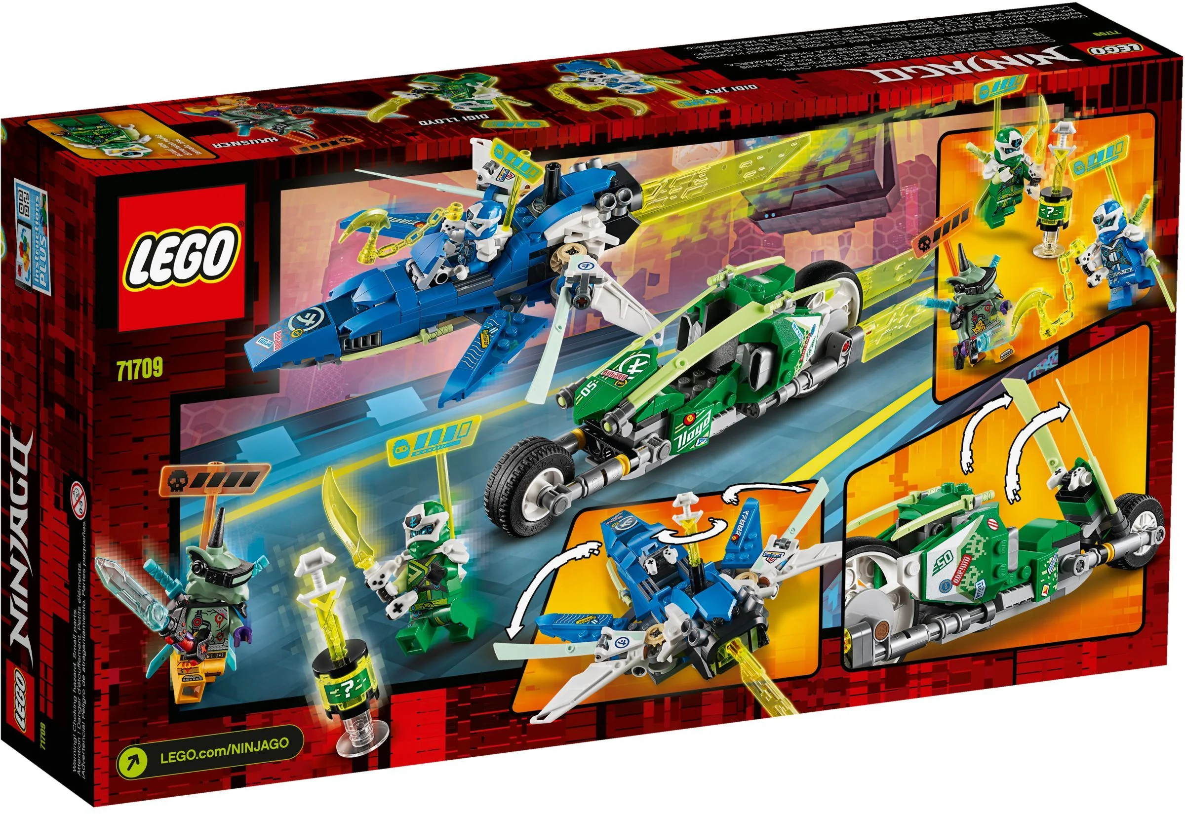 LEGO® 71709 Wyścigówki Jaya i Lloyda - zdjęcie 5