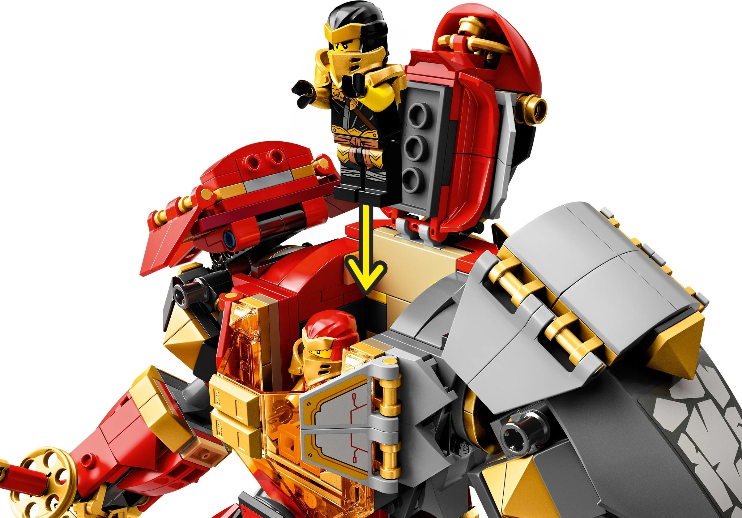 LEGO® 71720 Mech z ognia i kamienia - zdjęcie 10