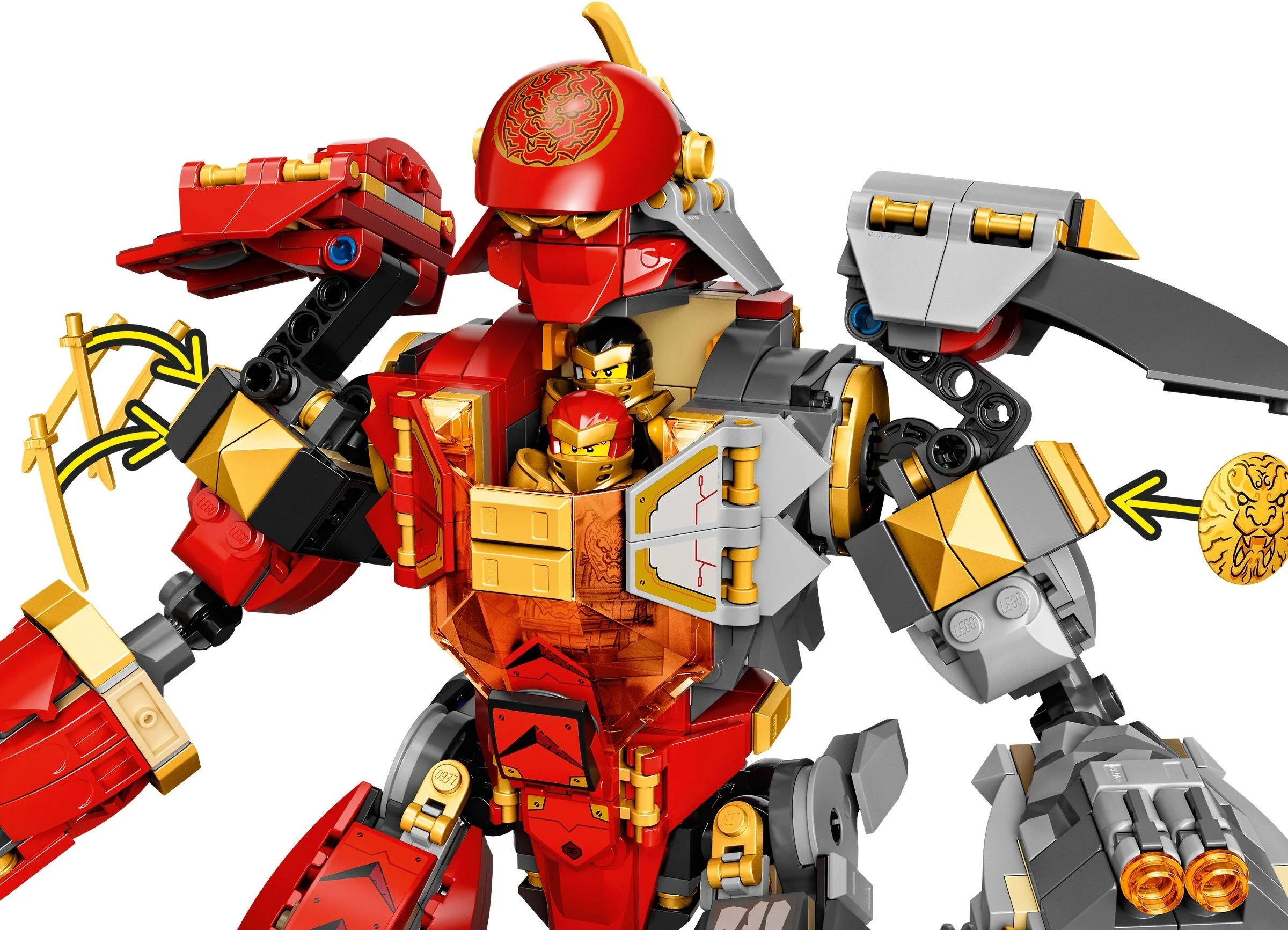 LEGO® 71720 Mech z ognia i kamienia - zdjęcie 11