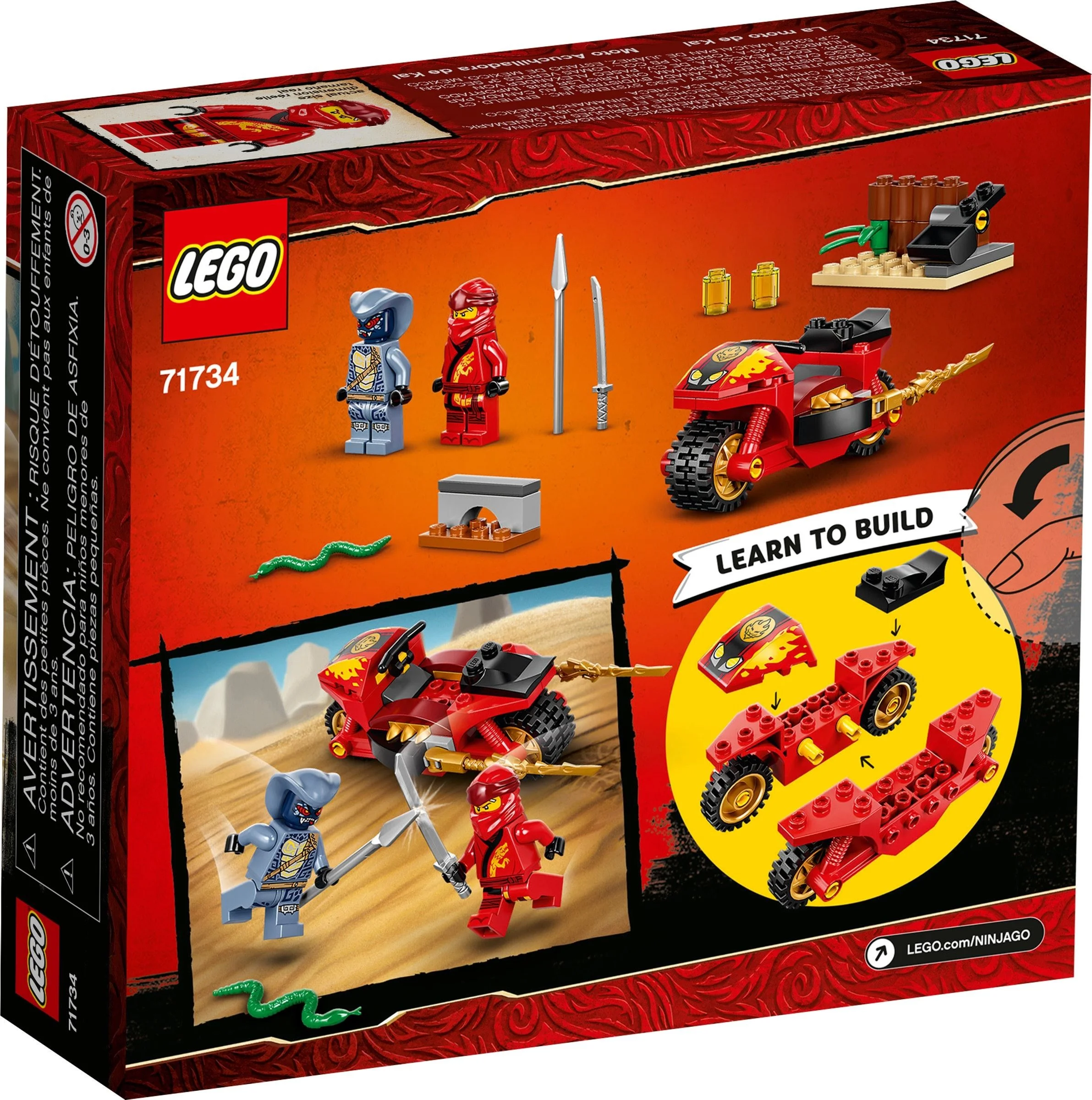 LEGO® 71734 Motocykl Kaia - zdjęcie 10