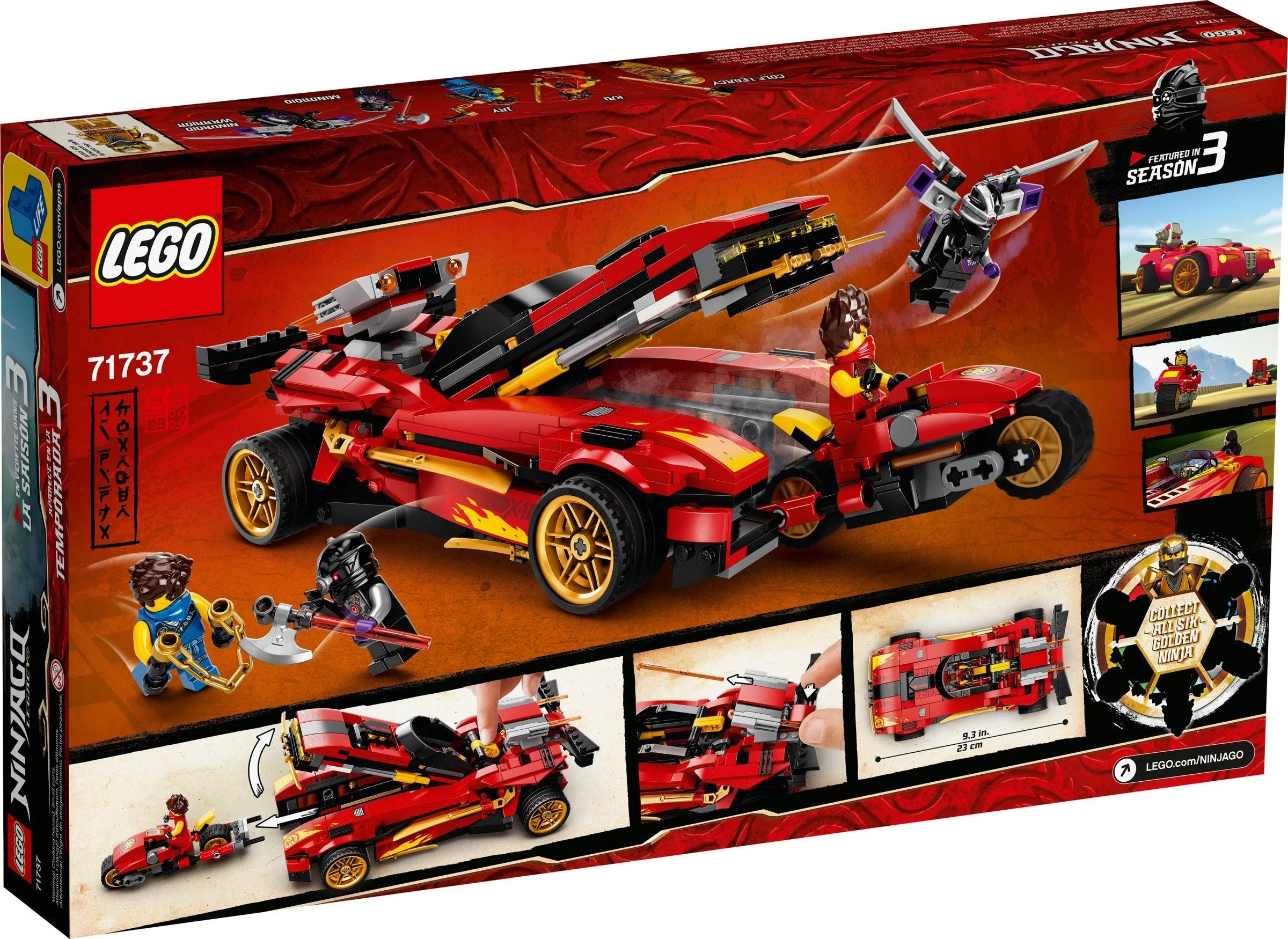 LEGO® 71737 Ninjaścigacz X-1 - zdjęcie 3