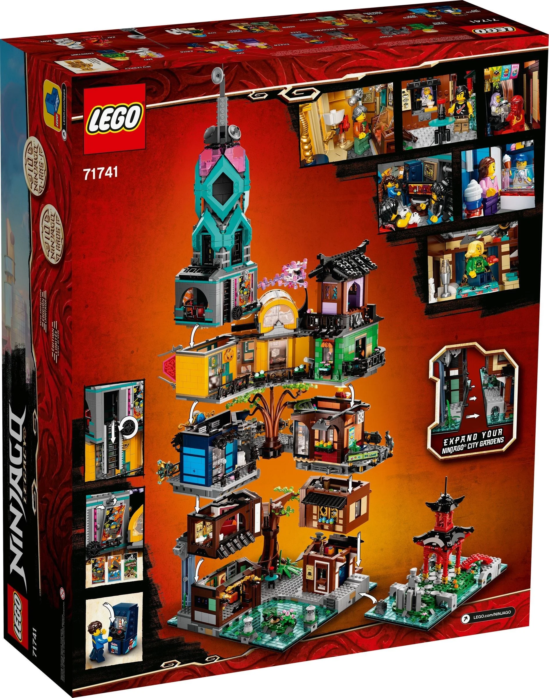 LEGO® 71741 LEGO Ninjago Ogrody miasta NINJAGO - zdjęcie 4