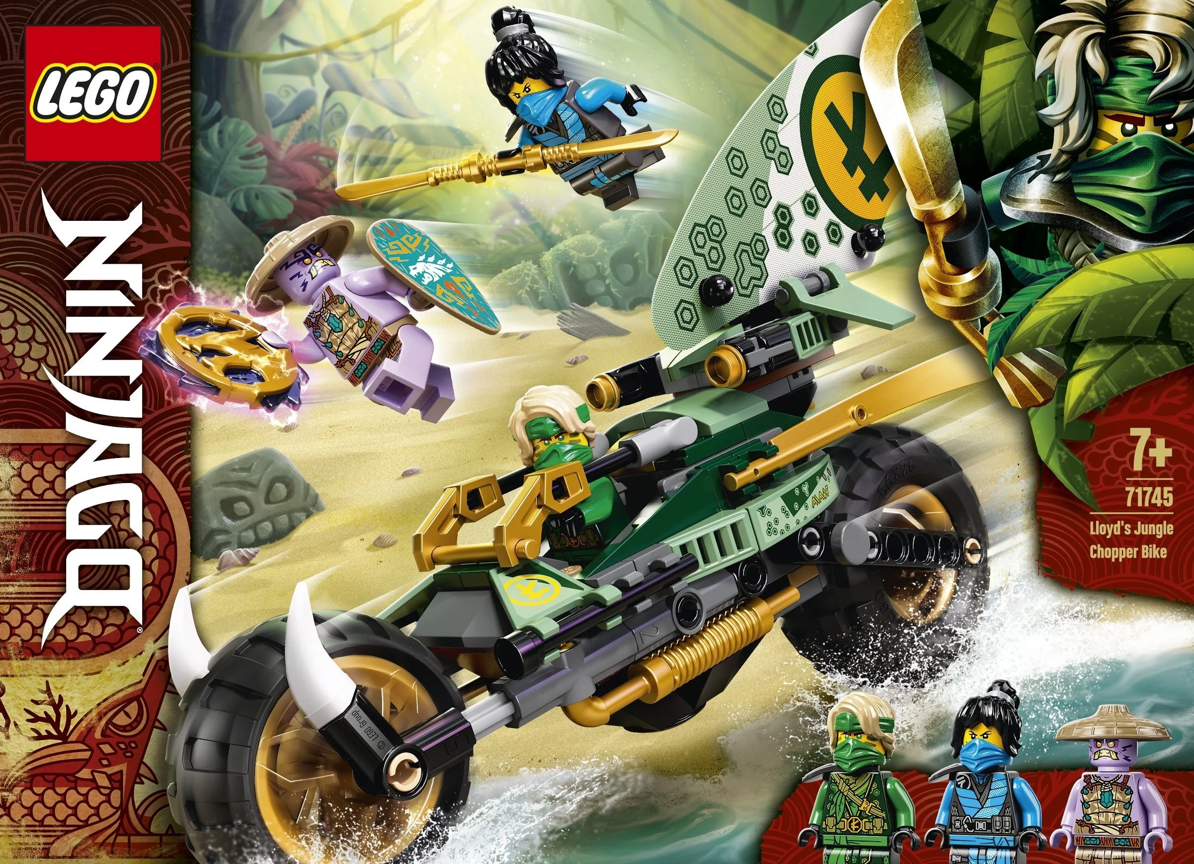 LEGO® 71745 Dżunglowy chopper Lloyda - zdjęcie 5