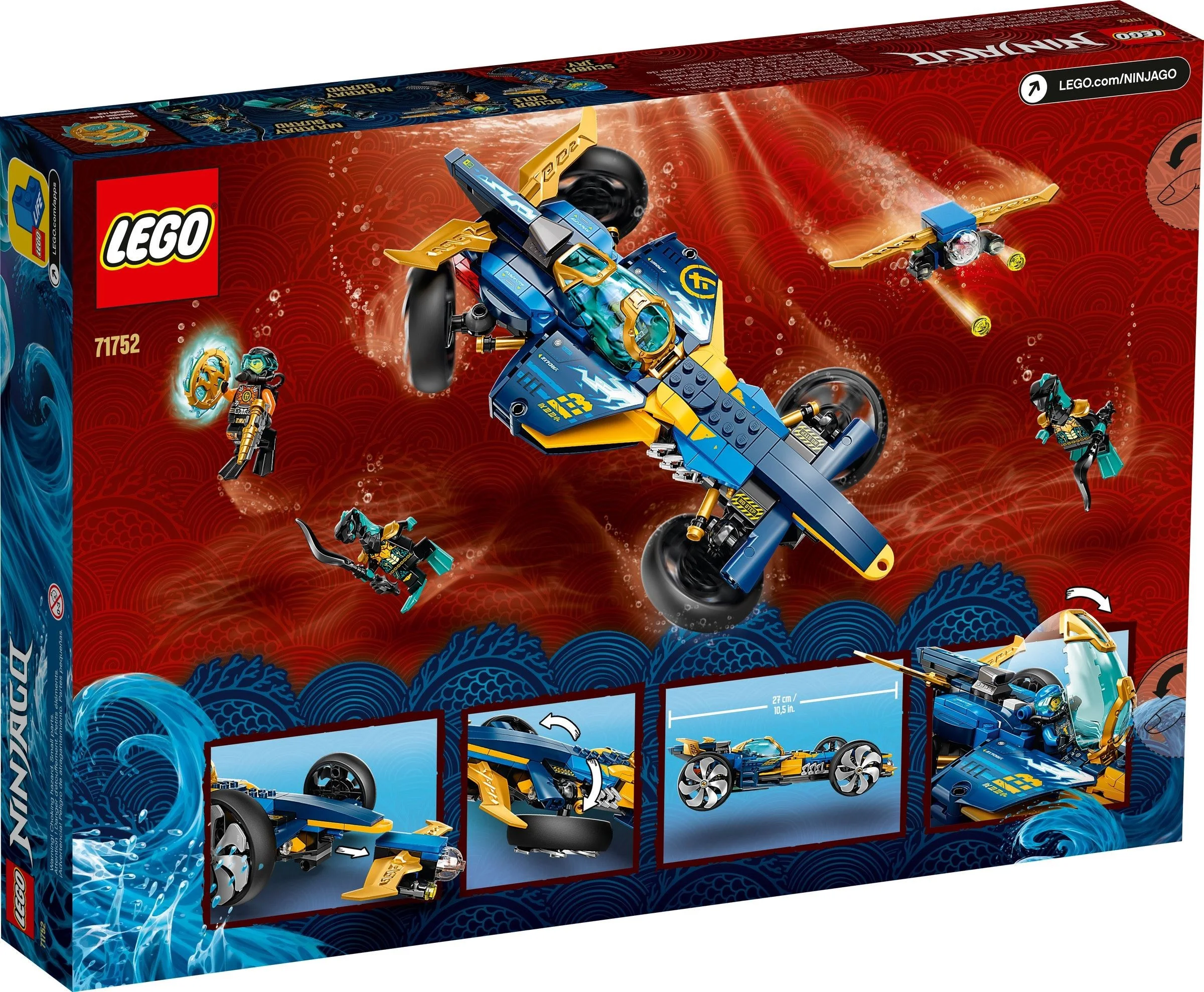 LEGO® 71752 Podwodny śmigacz ninja - zdjęcie 5