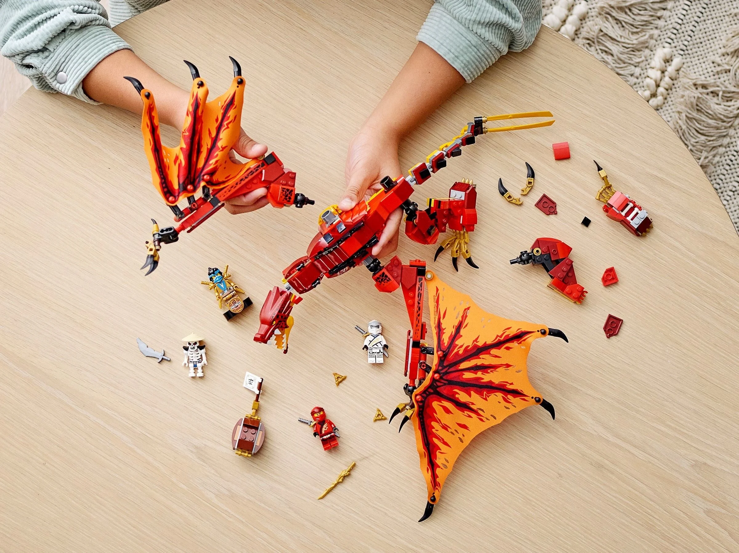 LEGO® 71753 Atak smoka ognia - zdjęcie 4