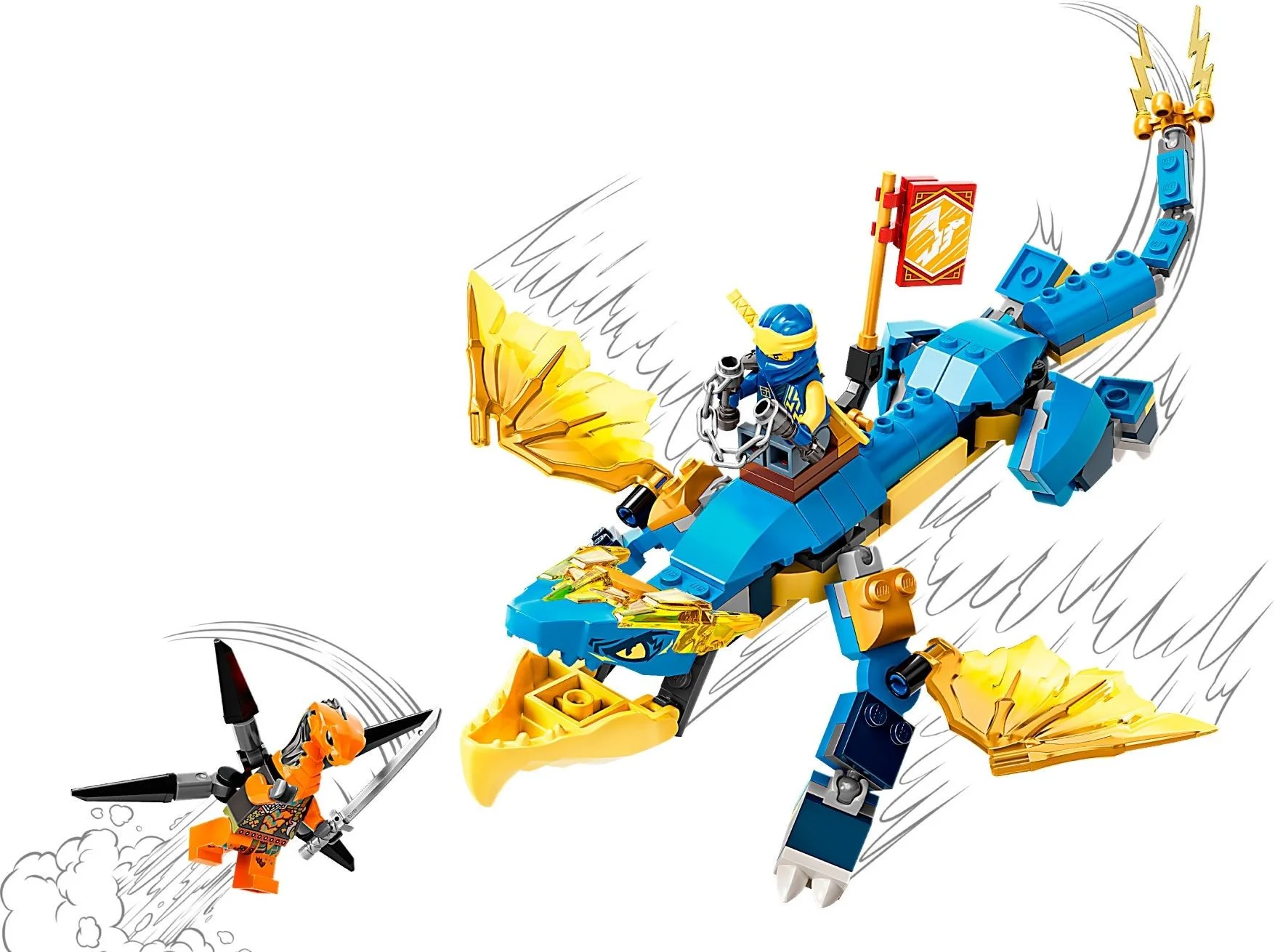 LEGO® 71760 Smok gromu Jaya EVO - zdjęcie 3