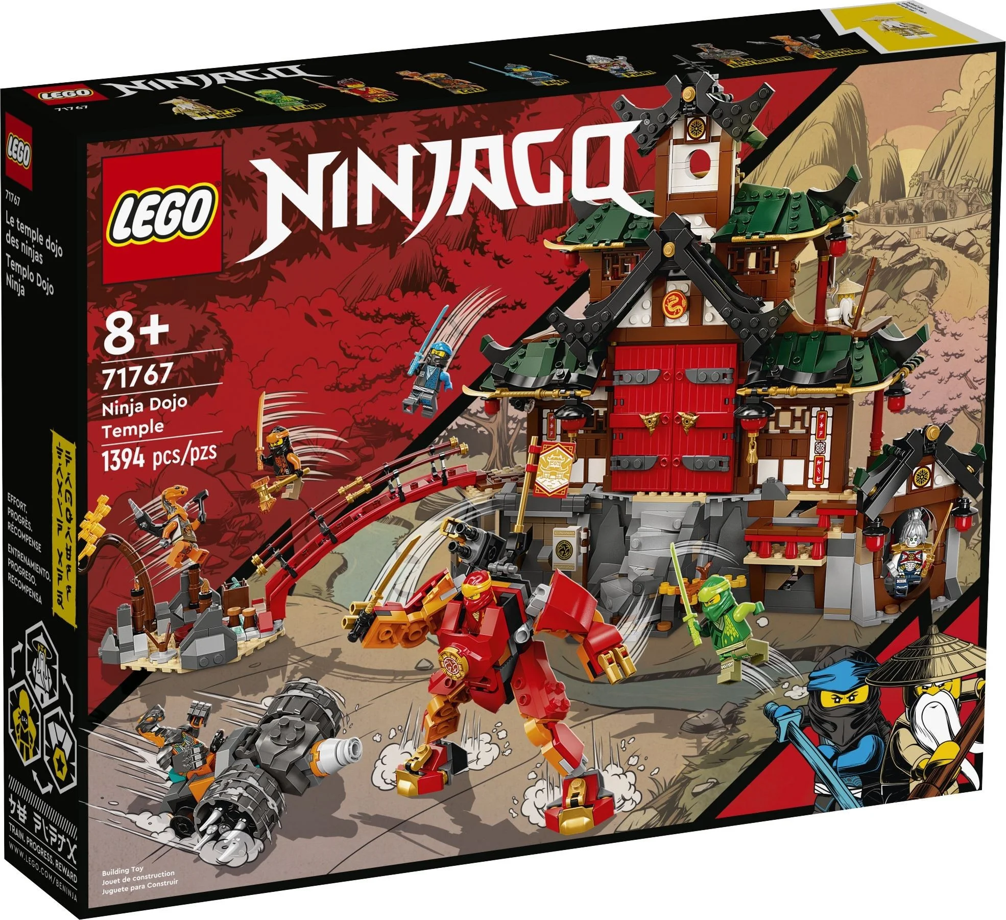 LEGO® 71767 Dojo ninja w świątyni - zdjęcie 2