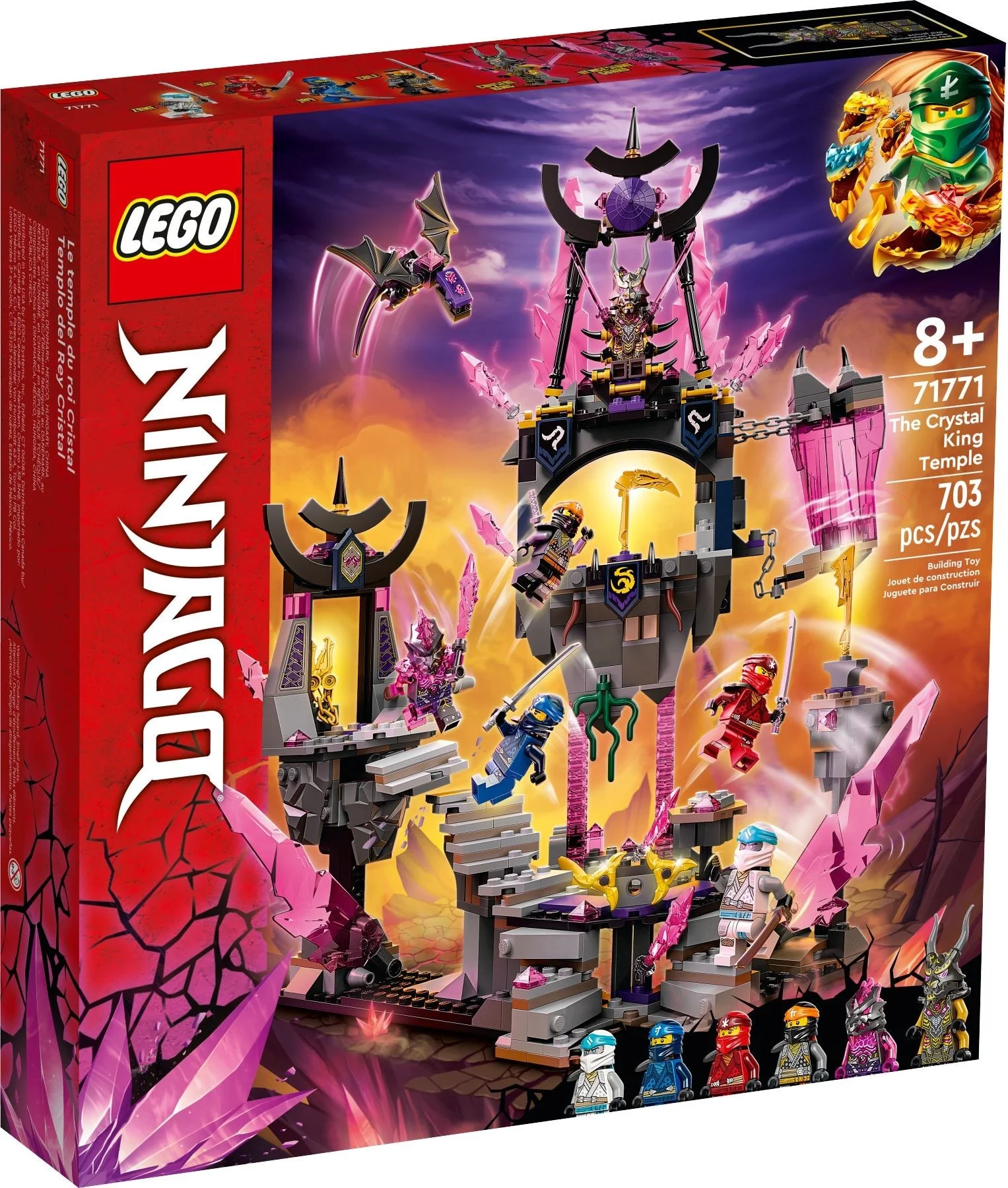 LEGO NINJAGO Świątynia kryształowego króla