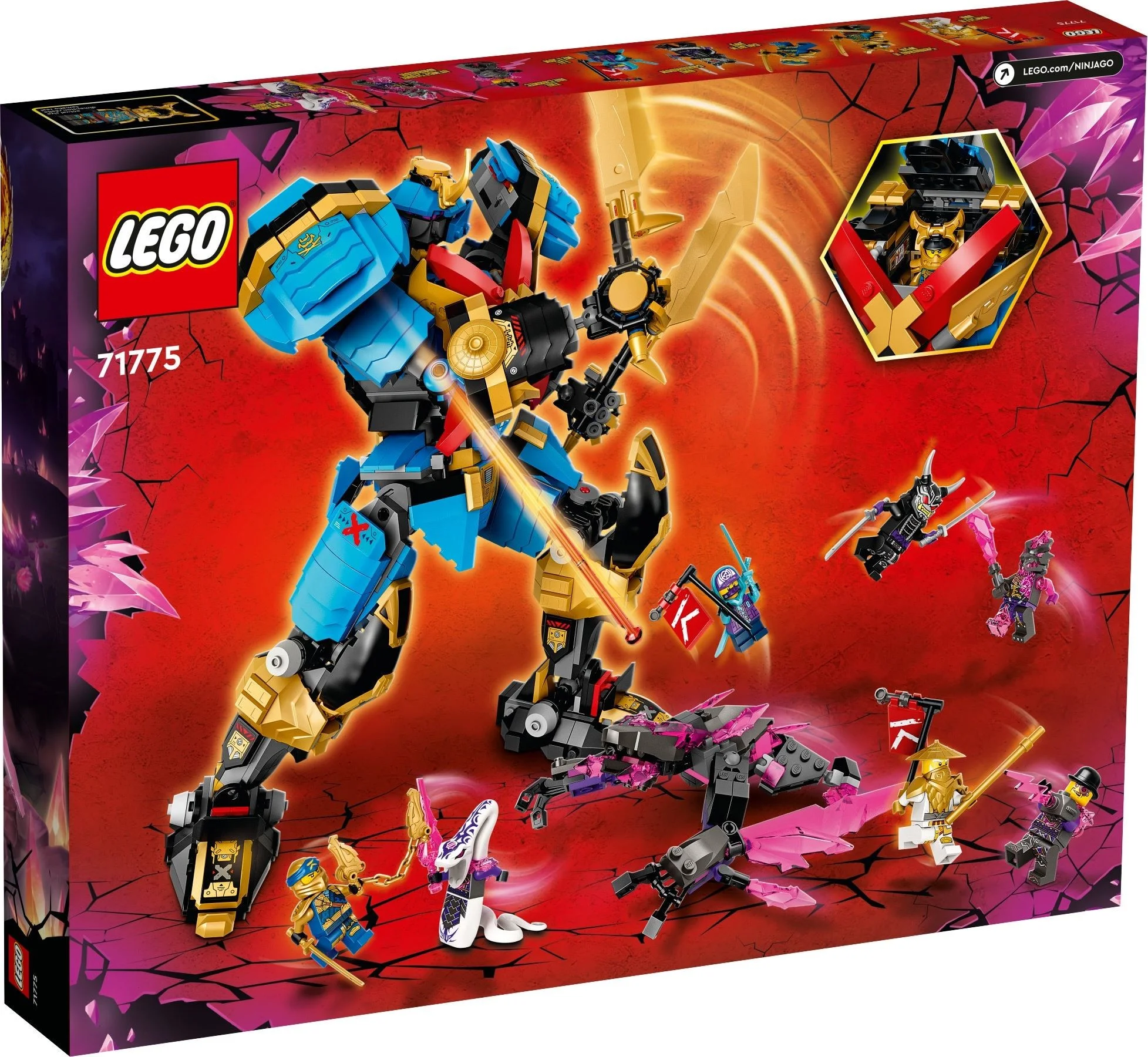 LEGO® 71775 Mech Samuraj X Nyi - zdjęcie 6
