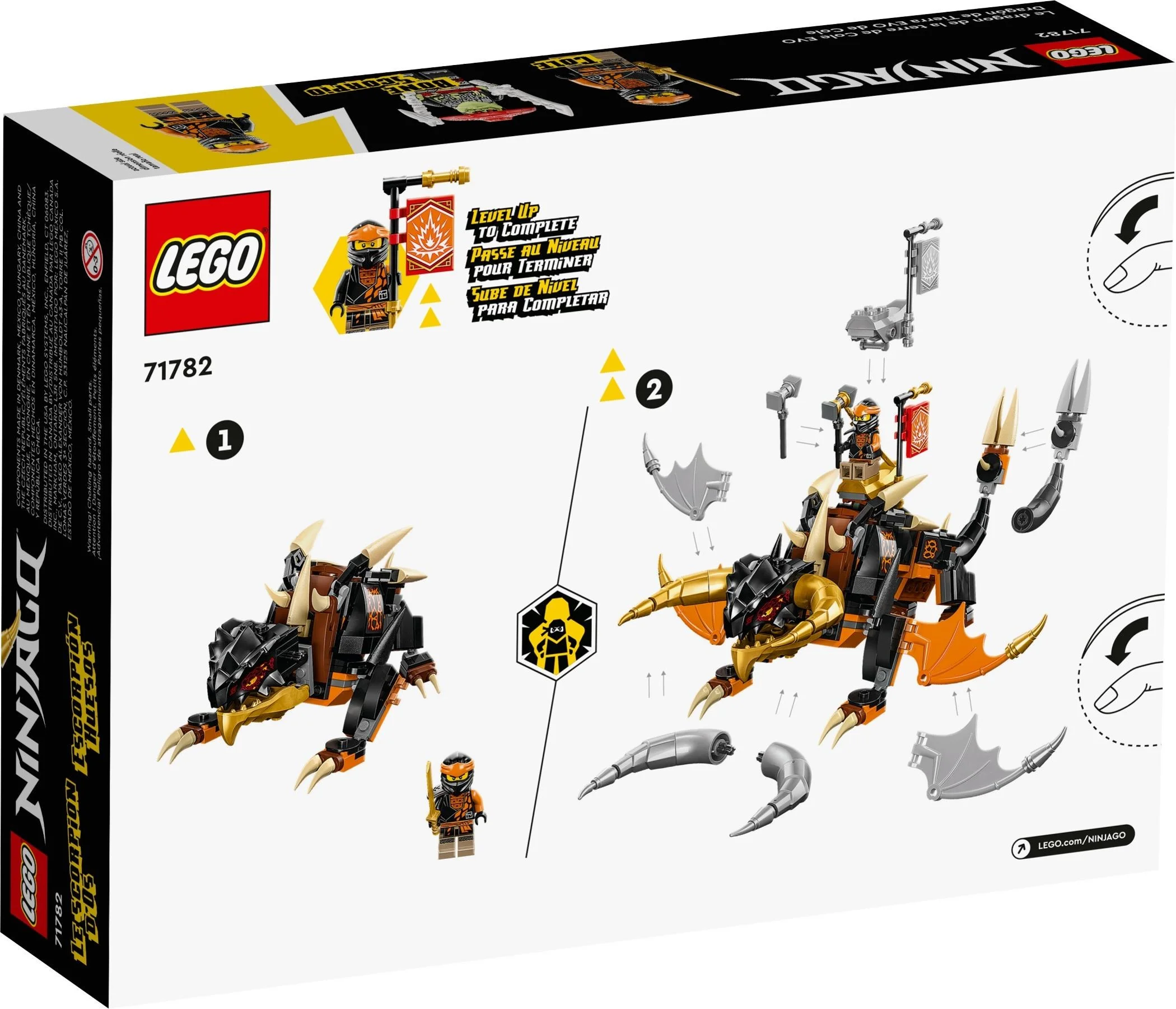LEGO® 71782 Smok Ziemi Cole'a EVO - zdjęcie 6